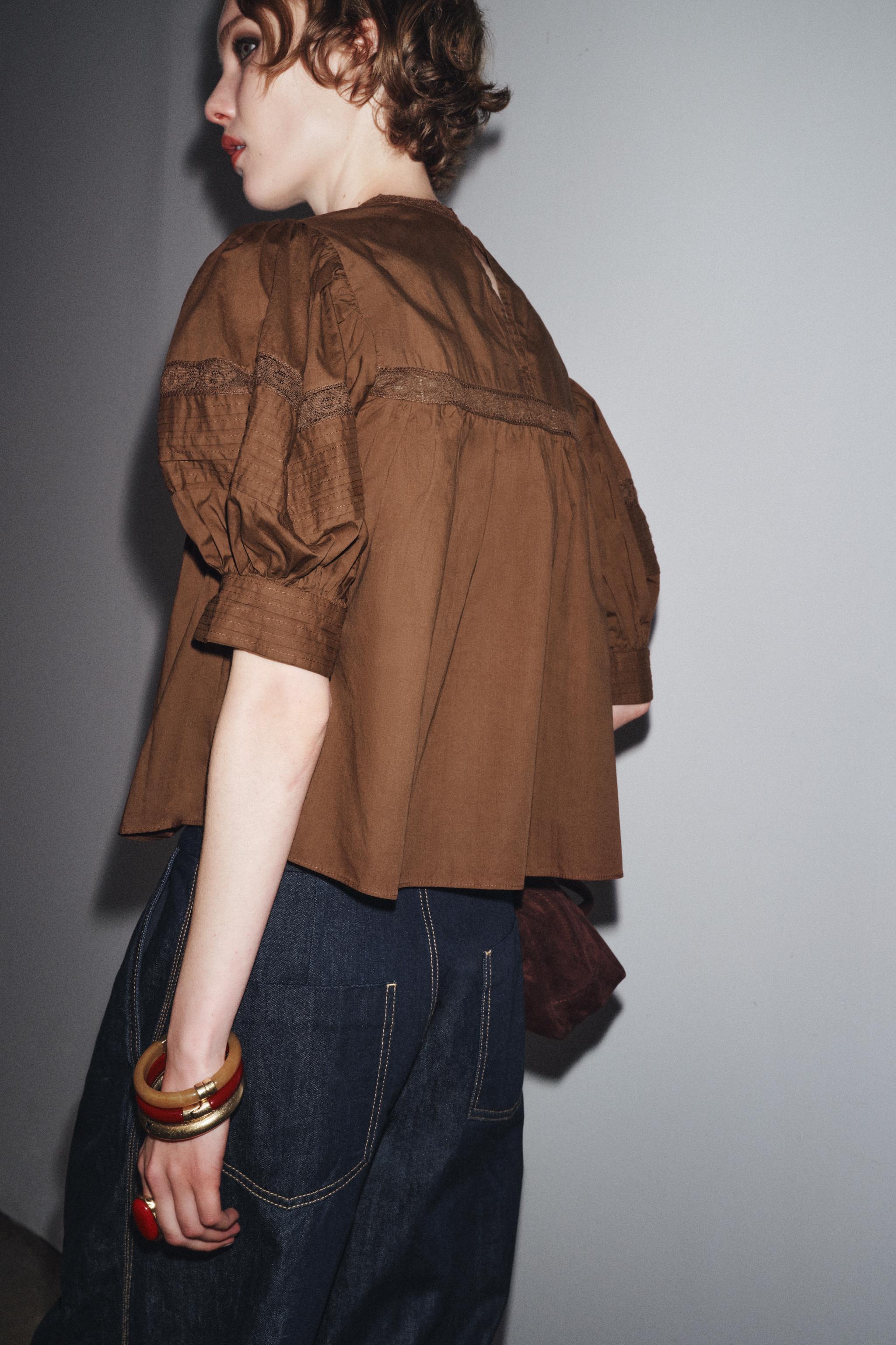 ZW COLLECTION LACE BLOUSE