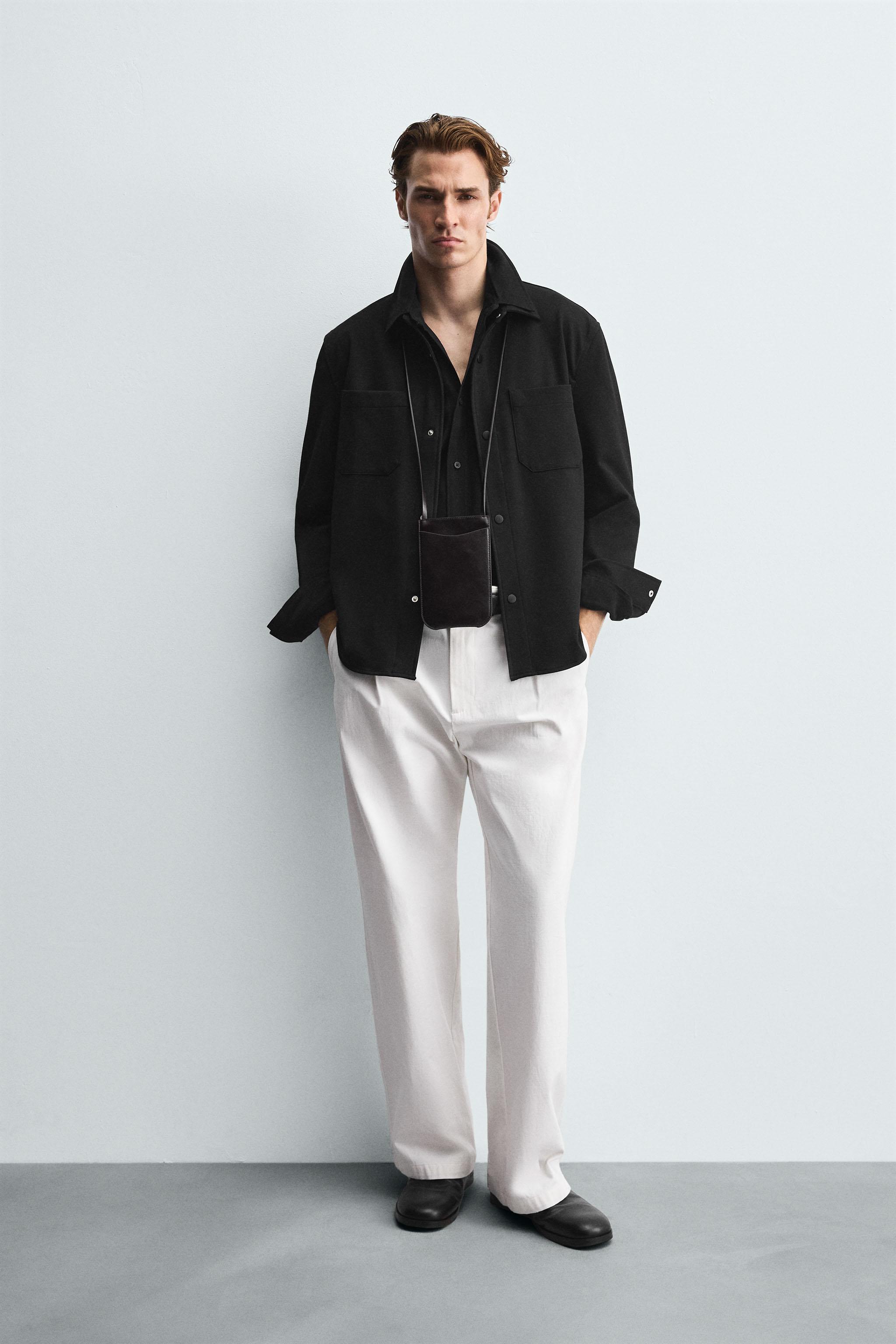 COMFORT TEXTURED OVERSHIRT