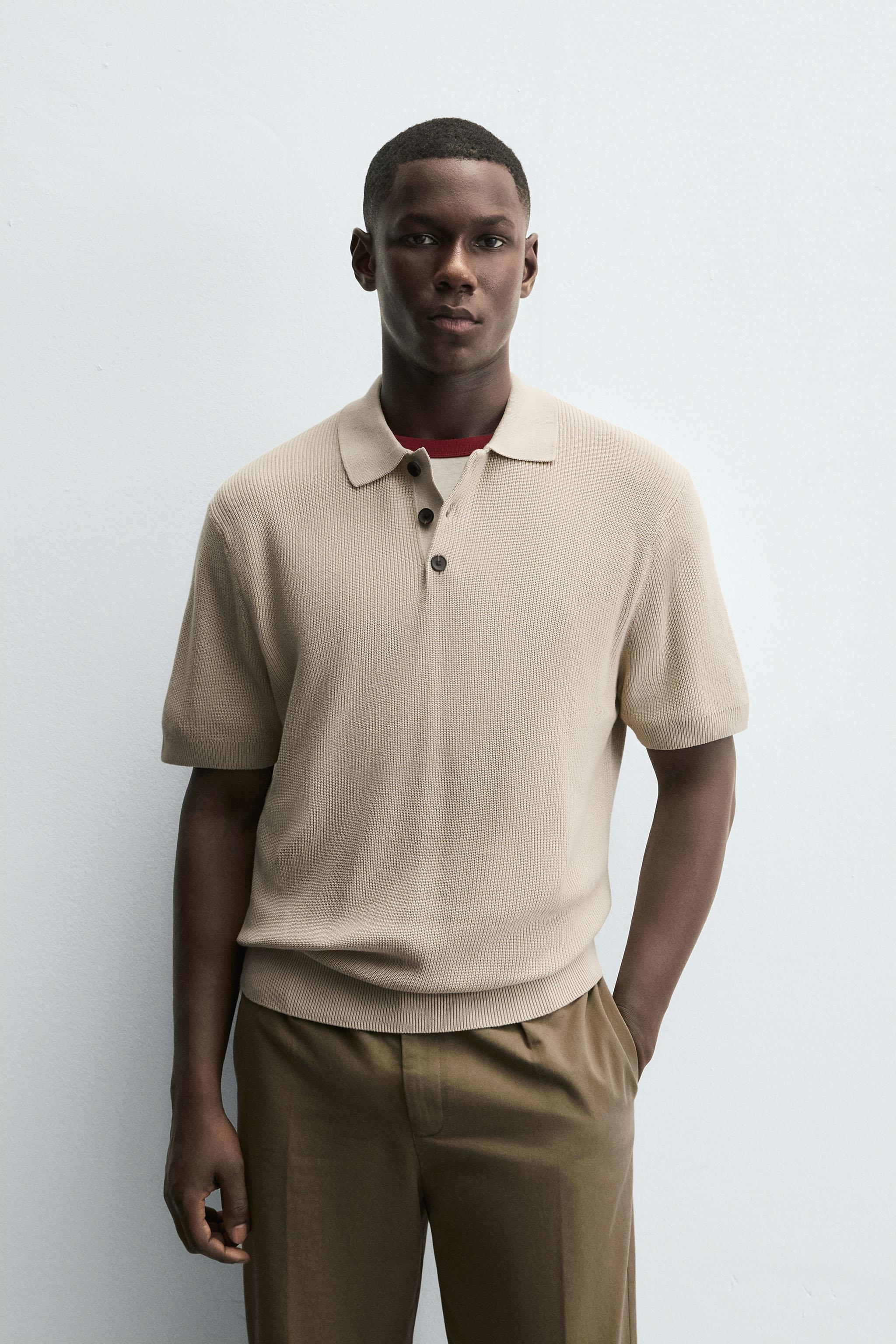 PEARL KNIT POLO SHIRT