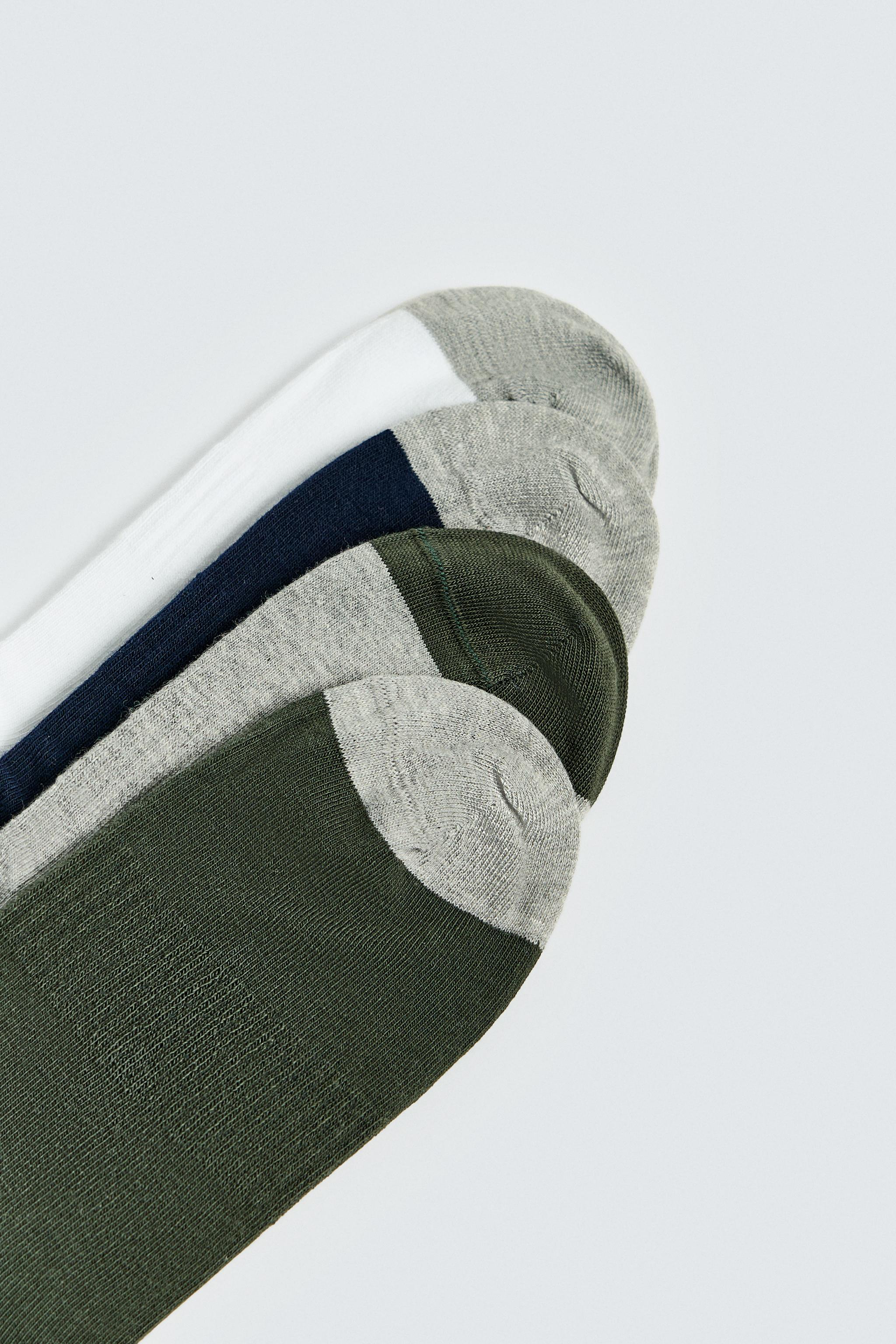 STRIPED SOCKS FOUR-PACK