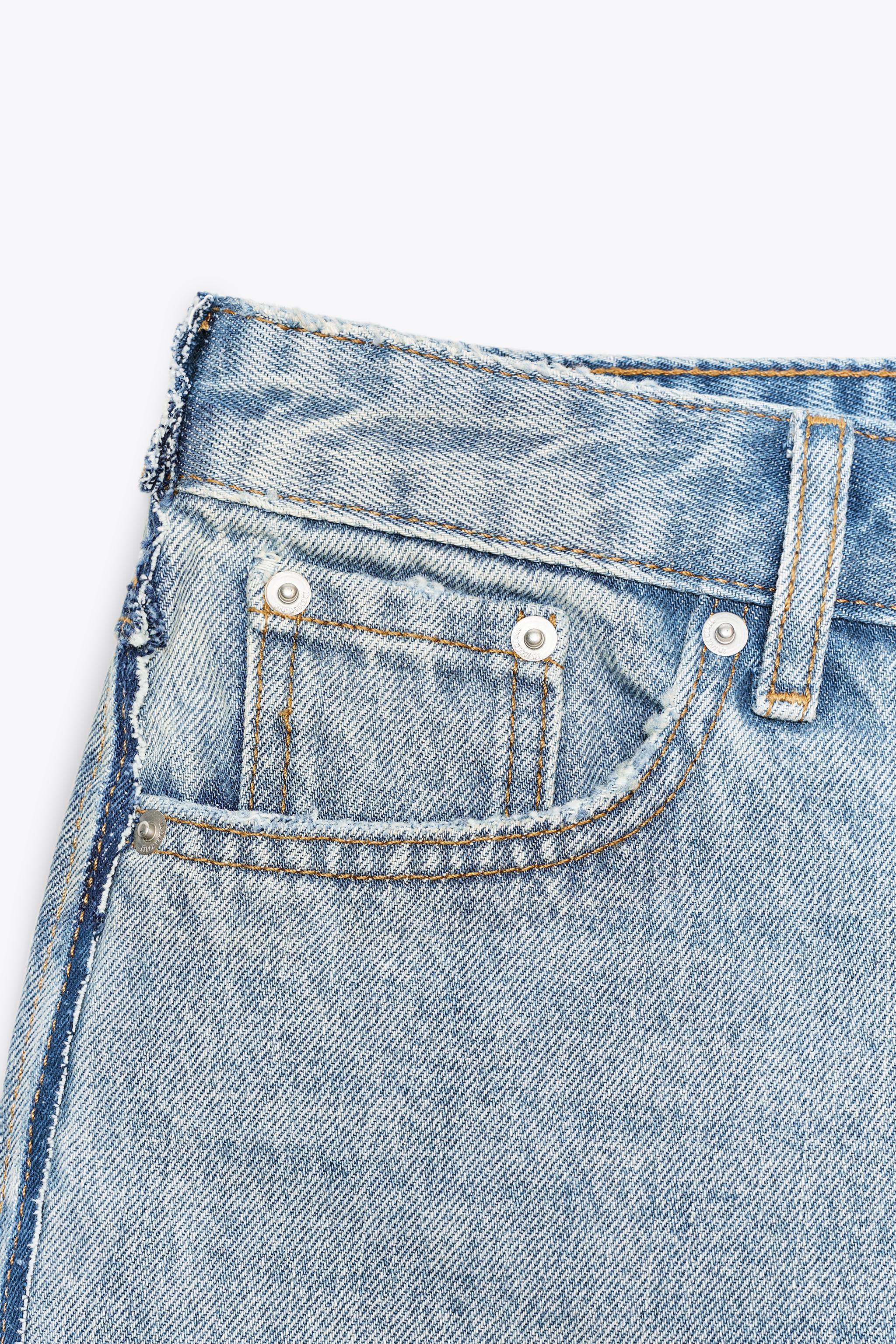 ZW COLLECTION MID-RISE DENIM SHORTS