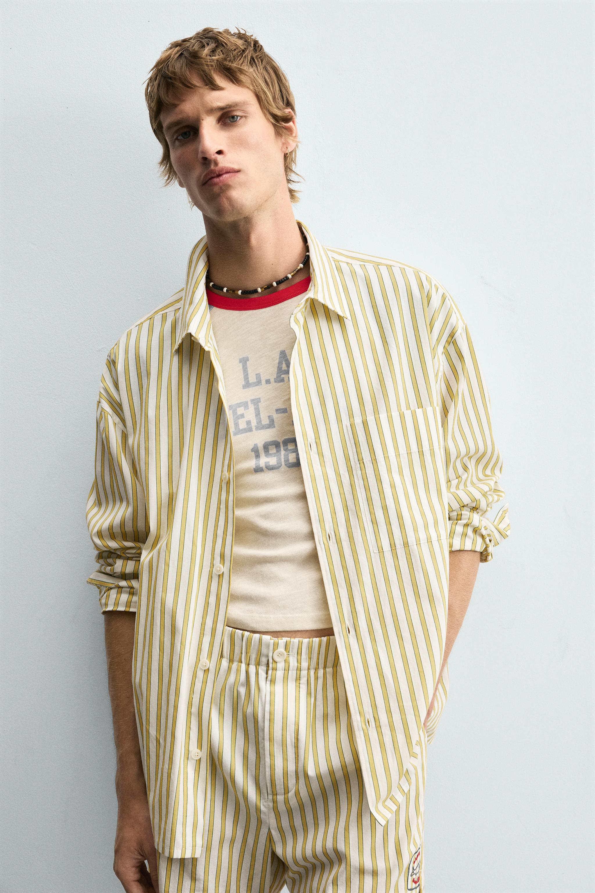 STRIPED SHIRT WITH POCKET