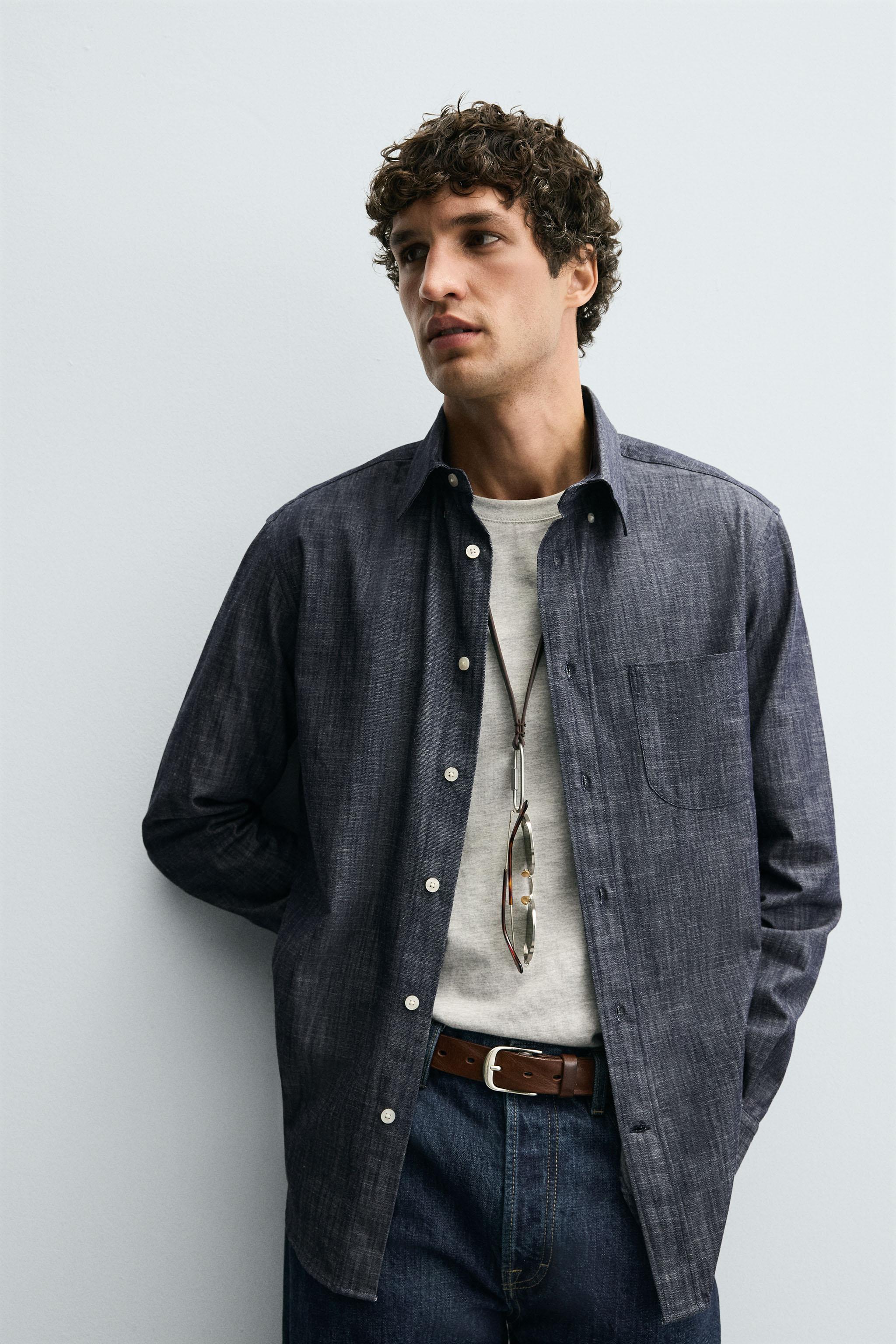 REGULAR FIT BUTTON-DOWN COLLAR SHIRT
