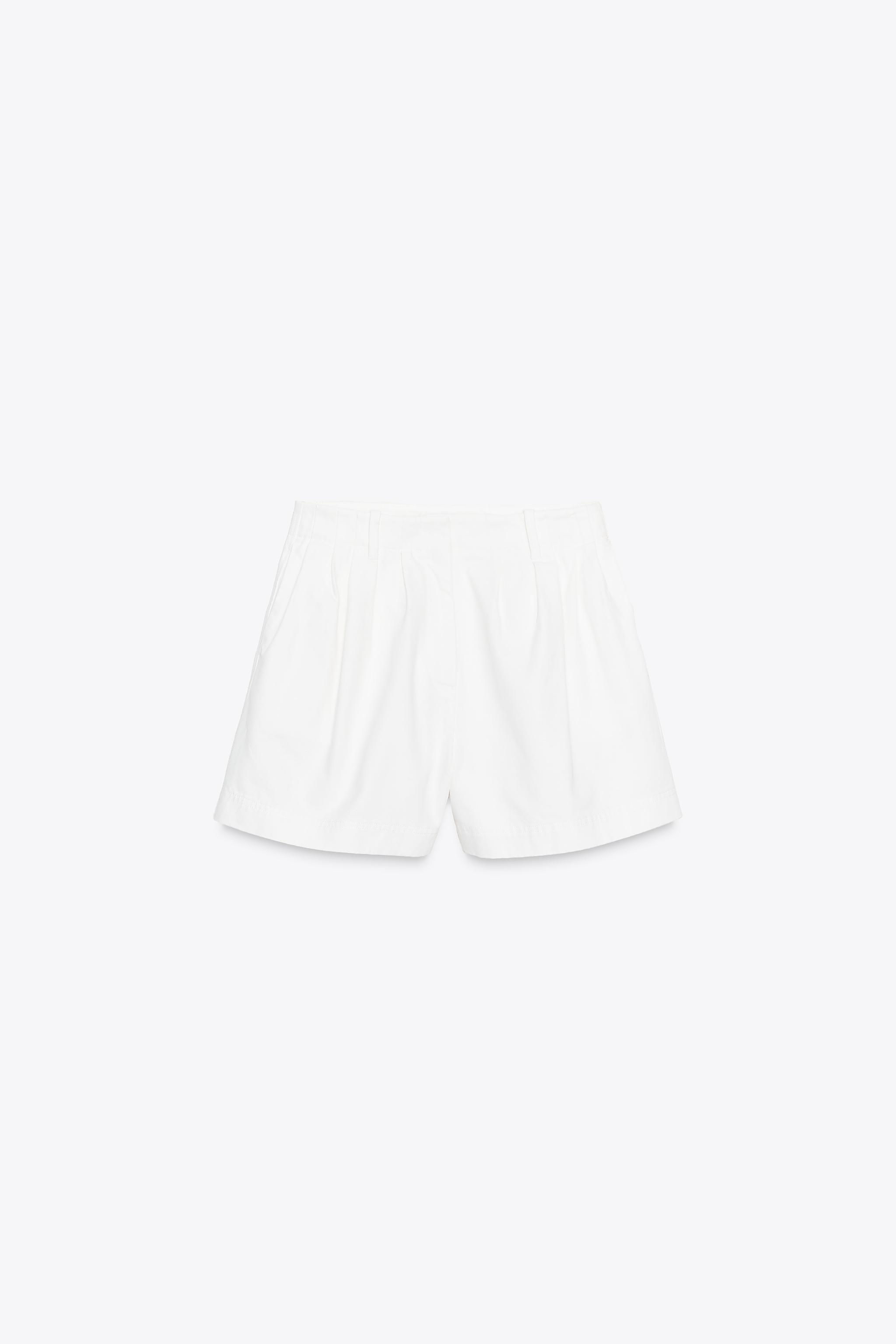 ZW COLLECTION PLEATED BERMUDA SHORTS