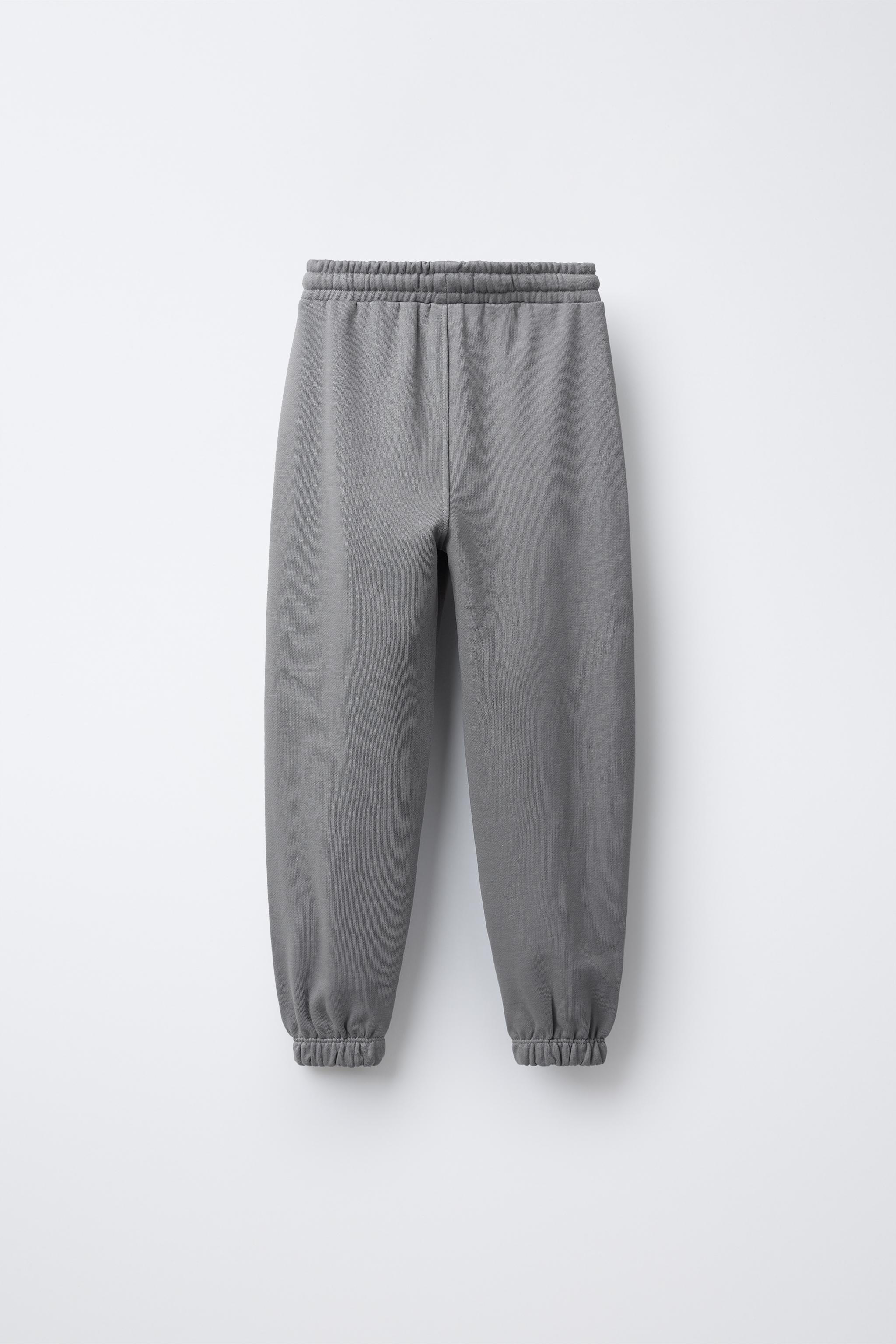 TEXT PRINT SWEATSHIRT AND JOGGER PANTS SET