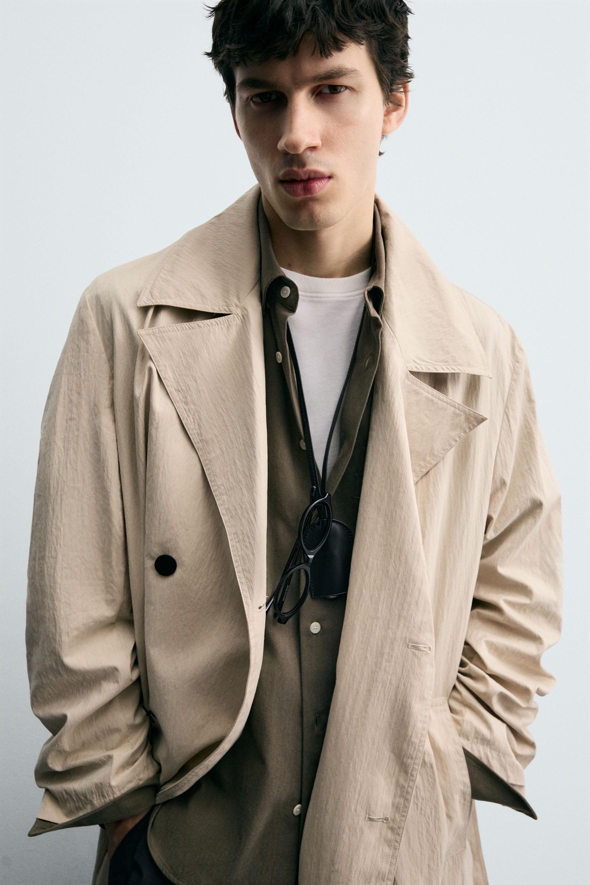 OVERSIZED FIT TRENCH COAT