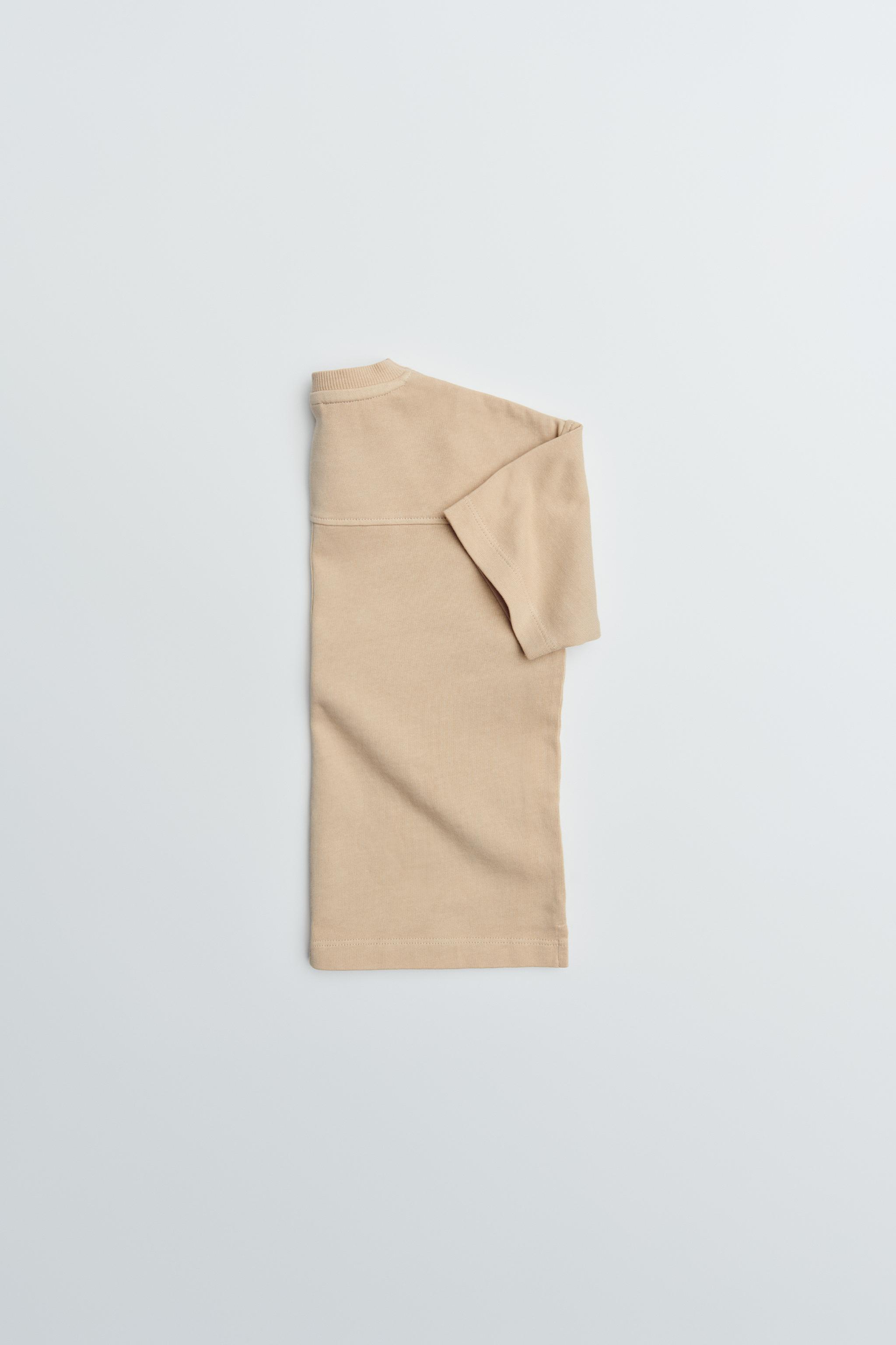 PLAIN WIDE LEG T-SHIRT AND PANTS SET