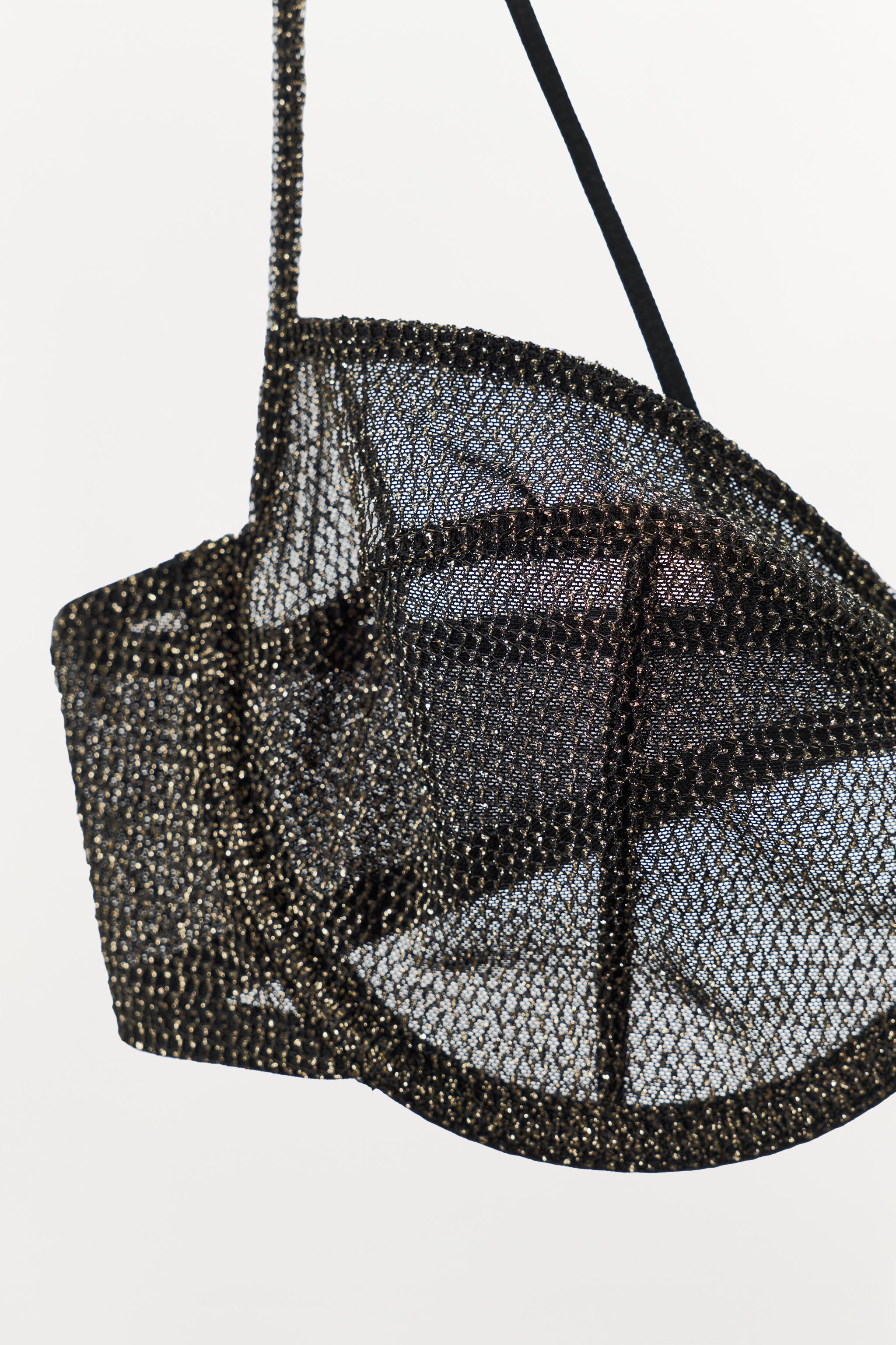 METALLIC THREAD UNDERWIRE BRA