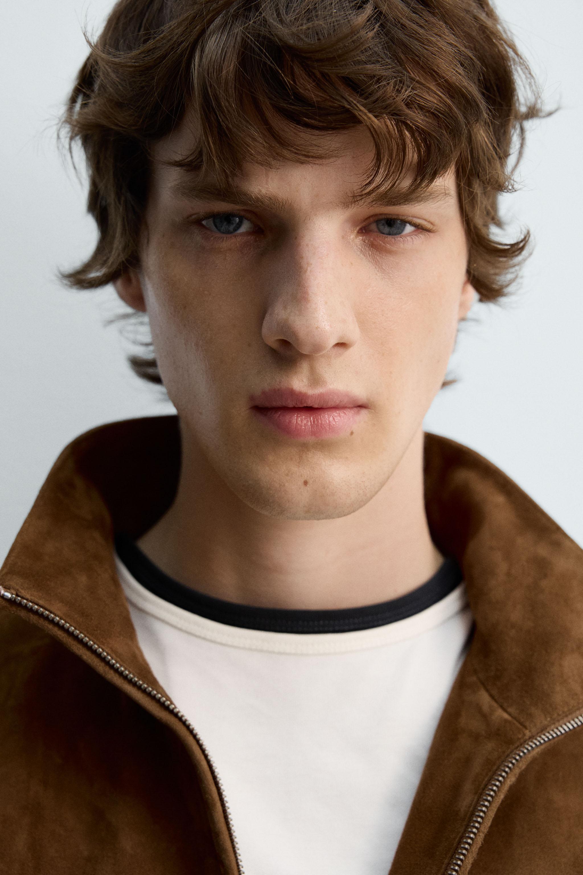 LEATHER COMBINATION JACKET LIMITED EDITION