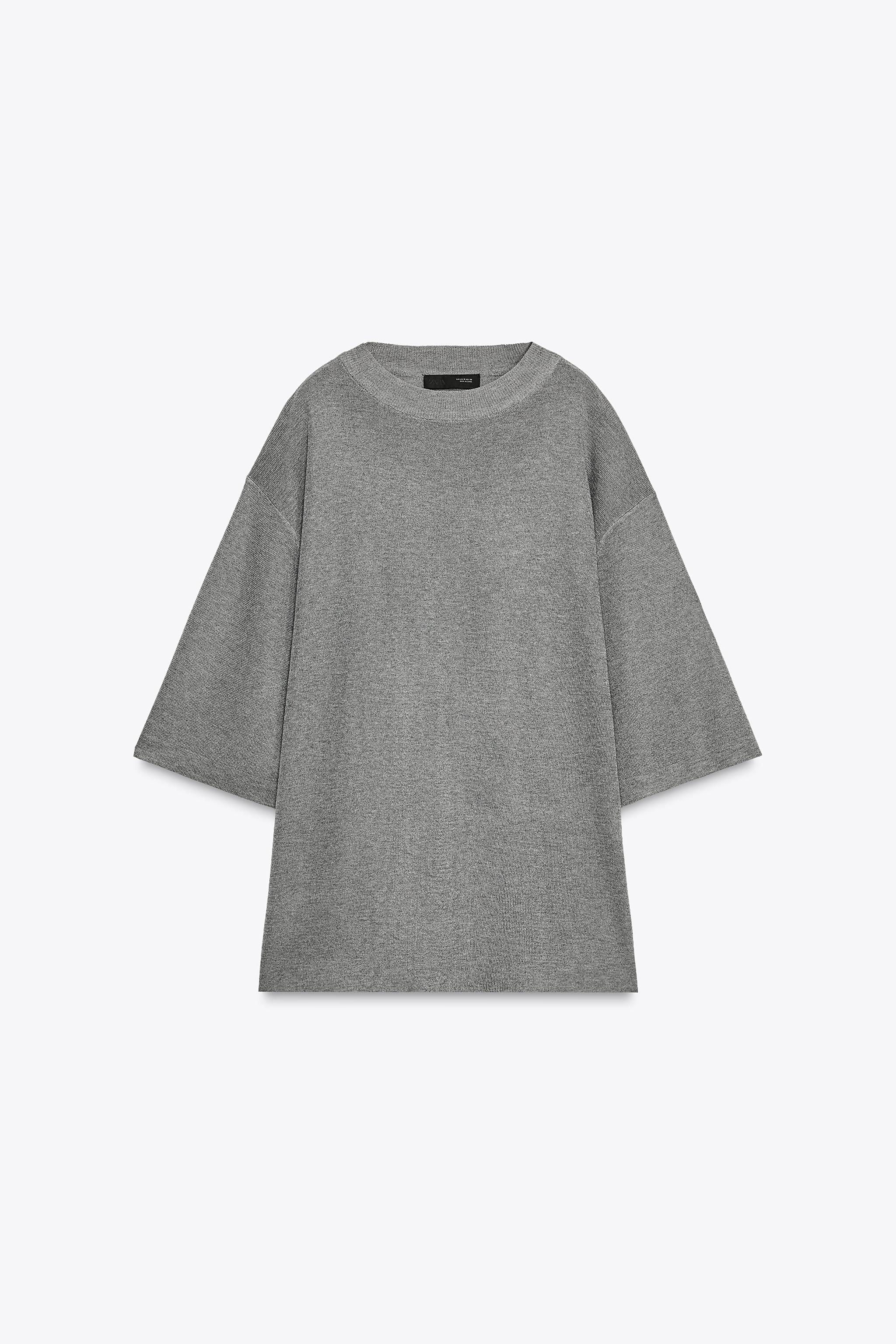 OVERSIZED BASIC KNIT TOP