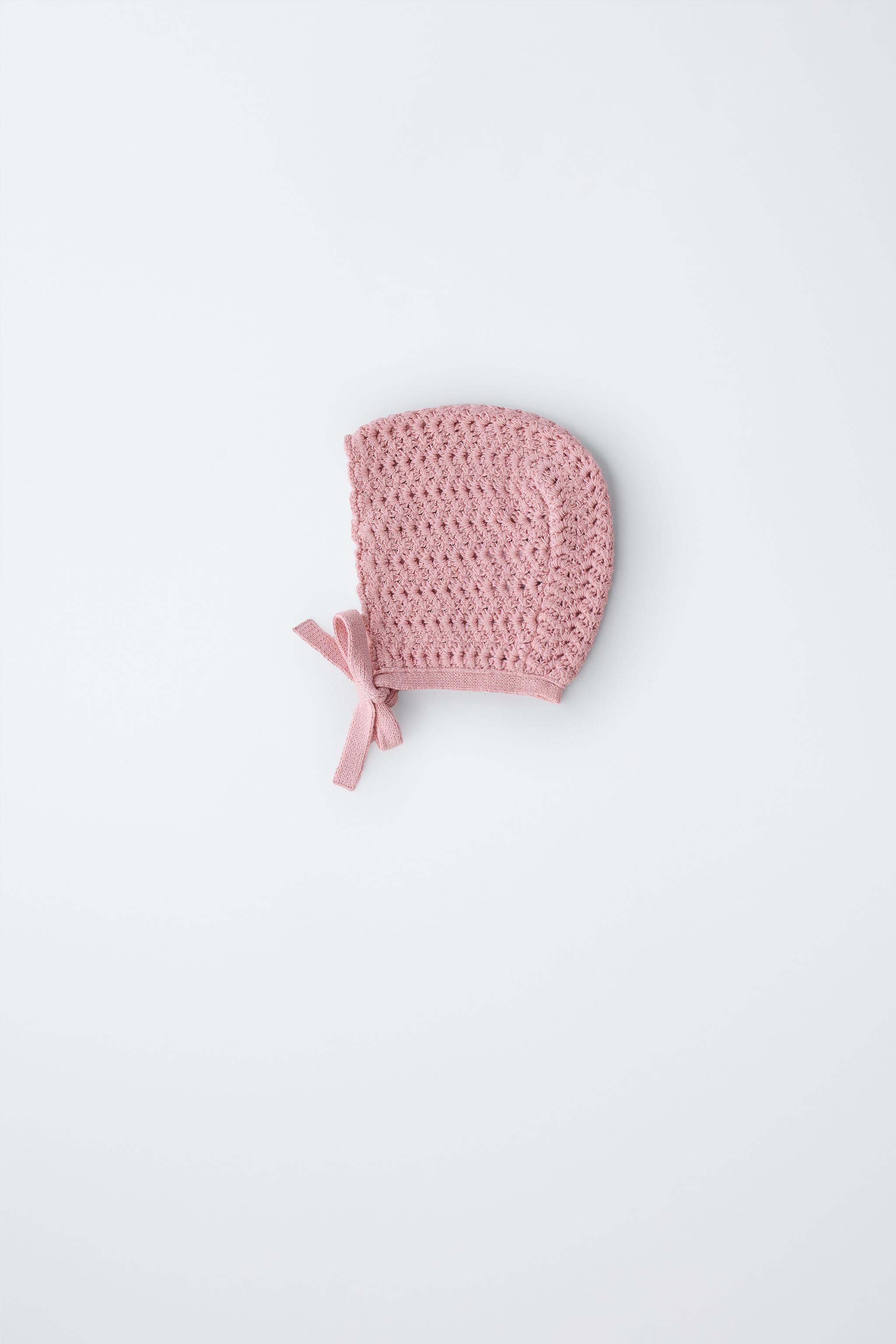 CROCHET KNIT BONNET