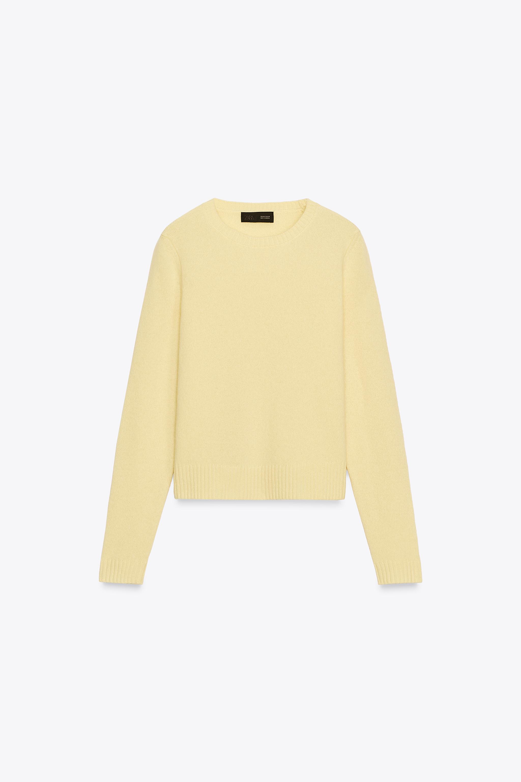 100% WOOL BASIC SWEATER
