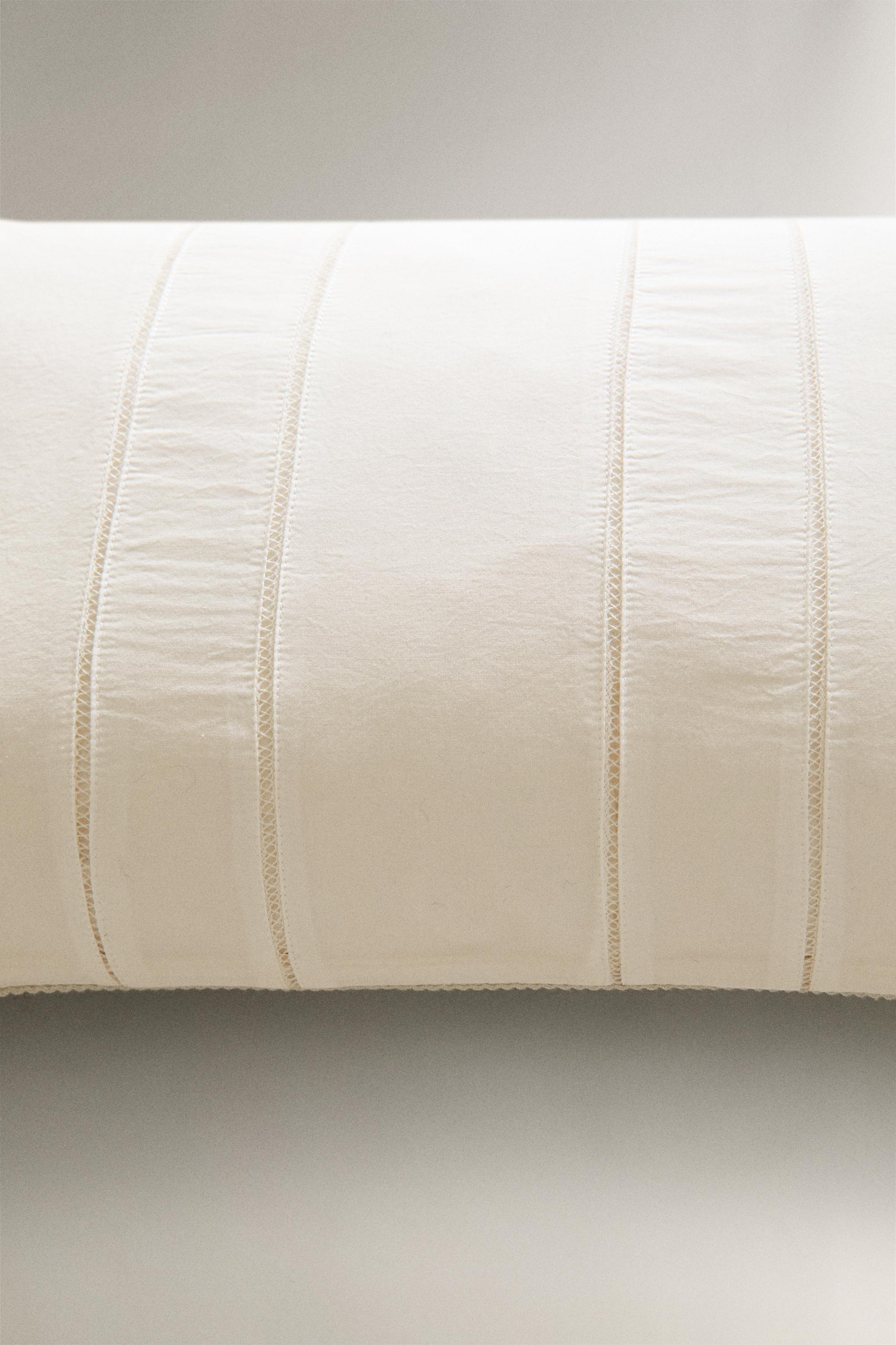 CHILDREN'S PILLOWCASE IN POPLIN WITH HEMSTITCHING