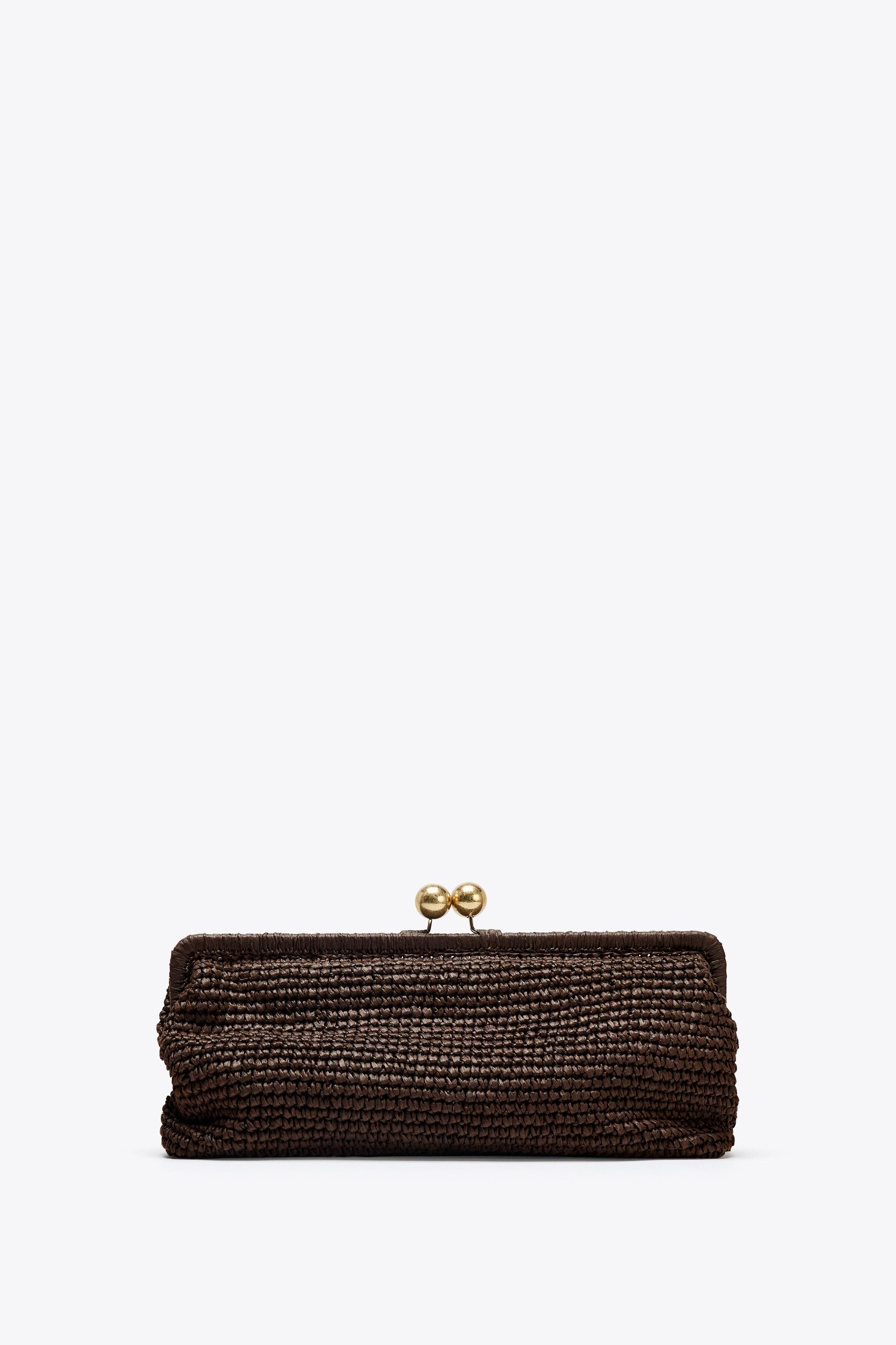 WOVEN CLUTCH BAG