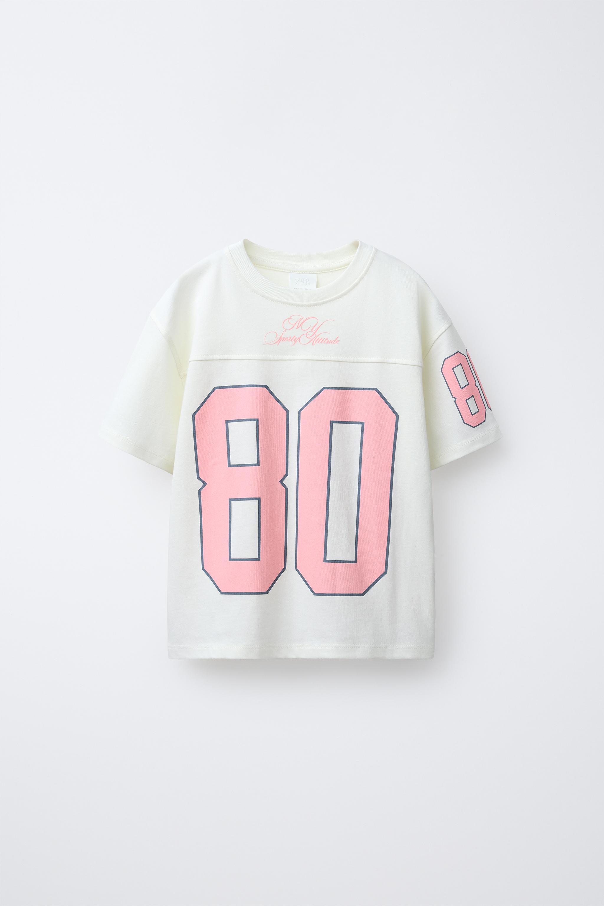 NUMBER PRINT T-SHIRT