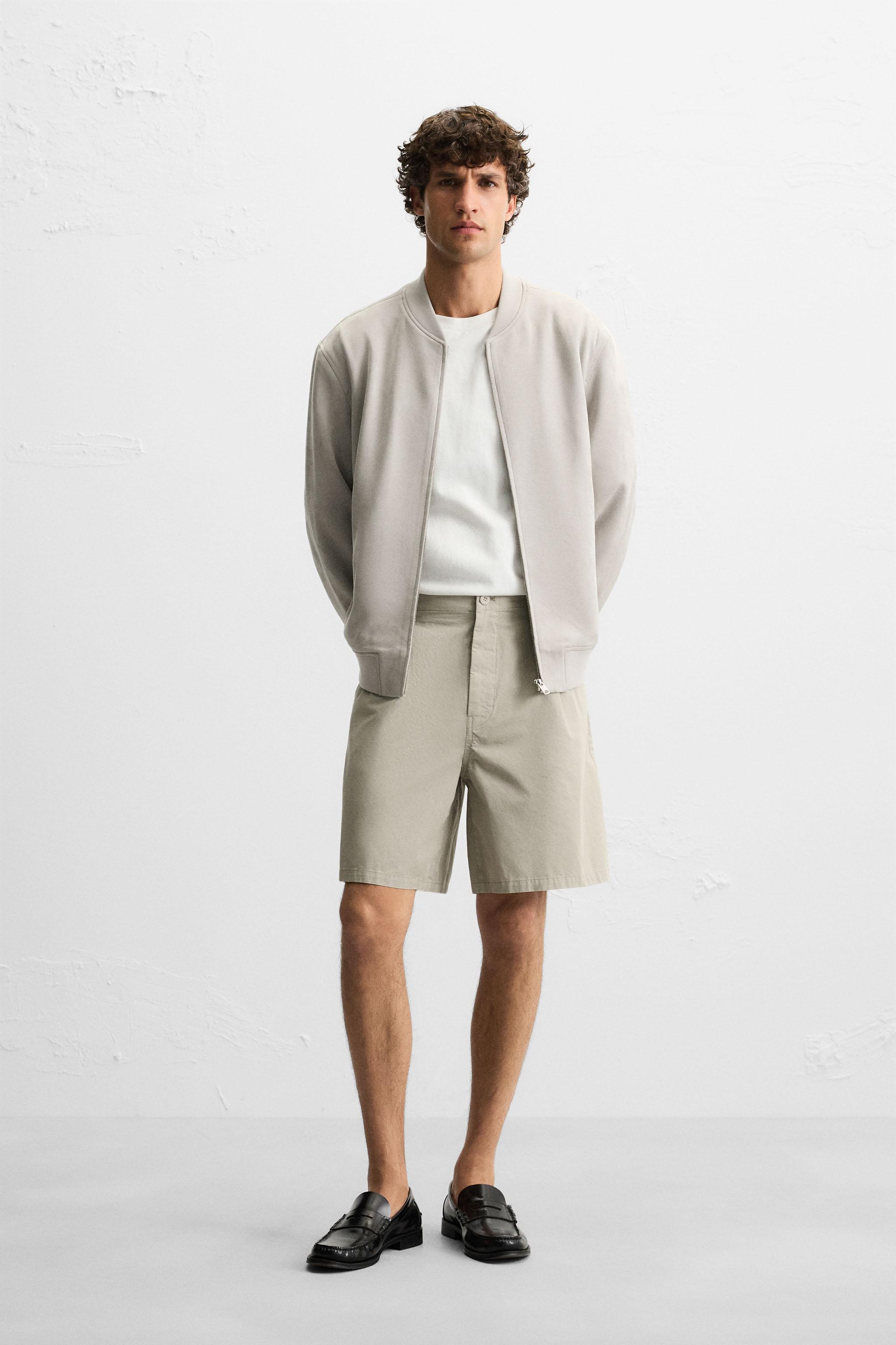 FAUX SUEDE BOMBER JACKET