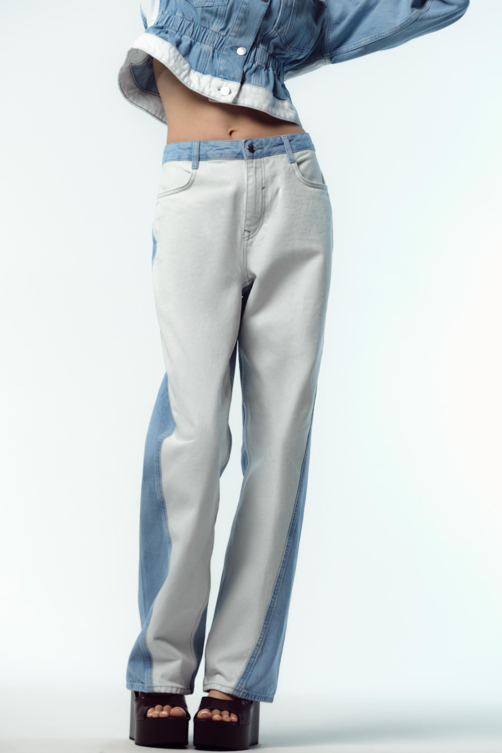 Z1975 STRAIGHT LEG MID-RISE COMBINED JEANS