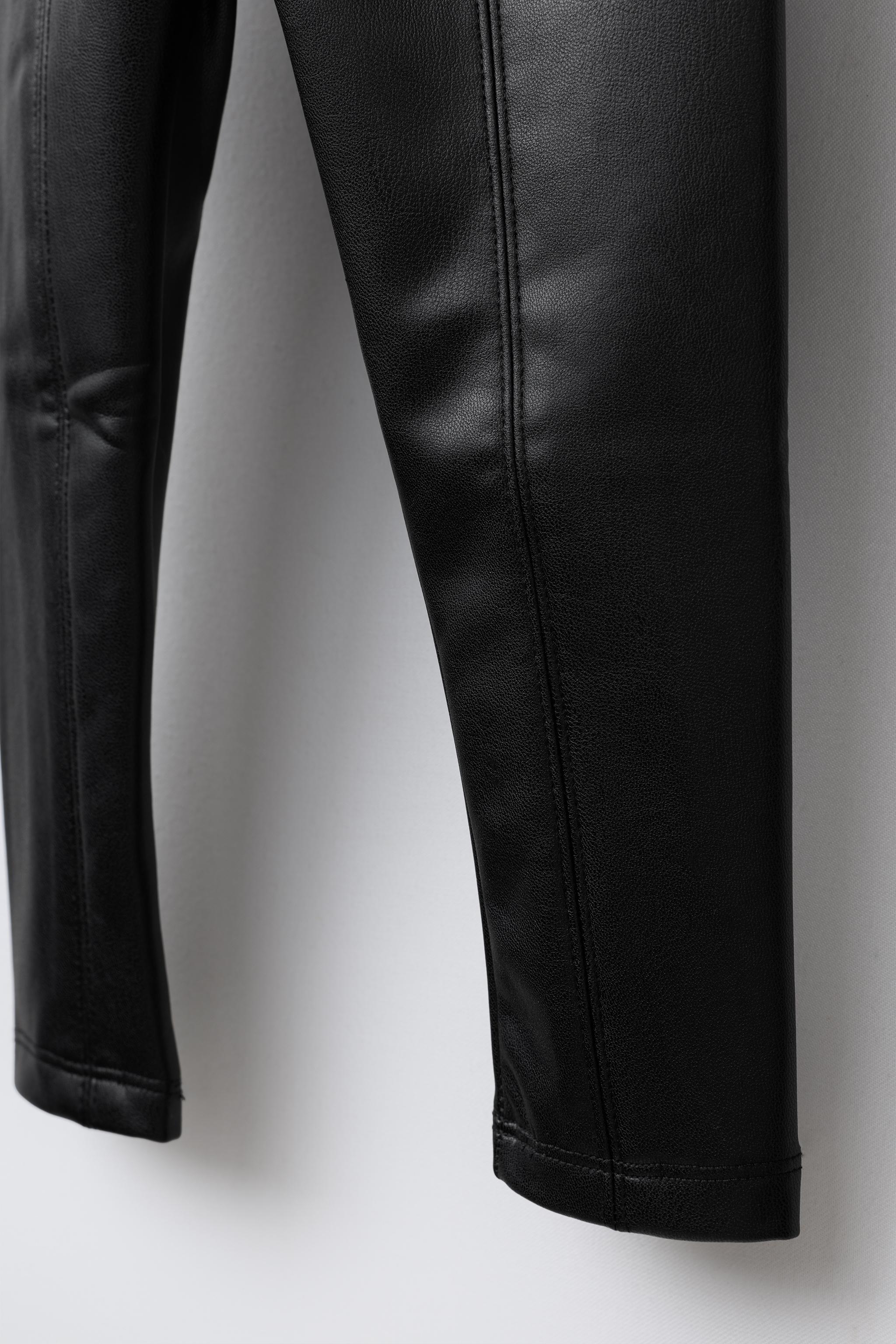 FAUX LEATHER LEGGINGS