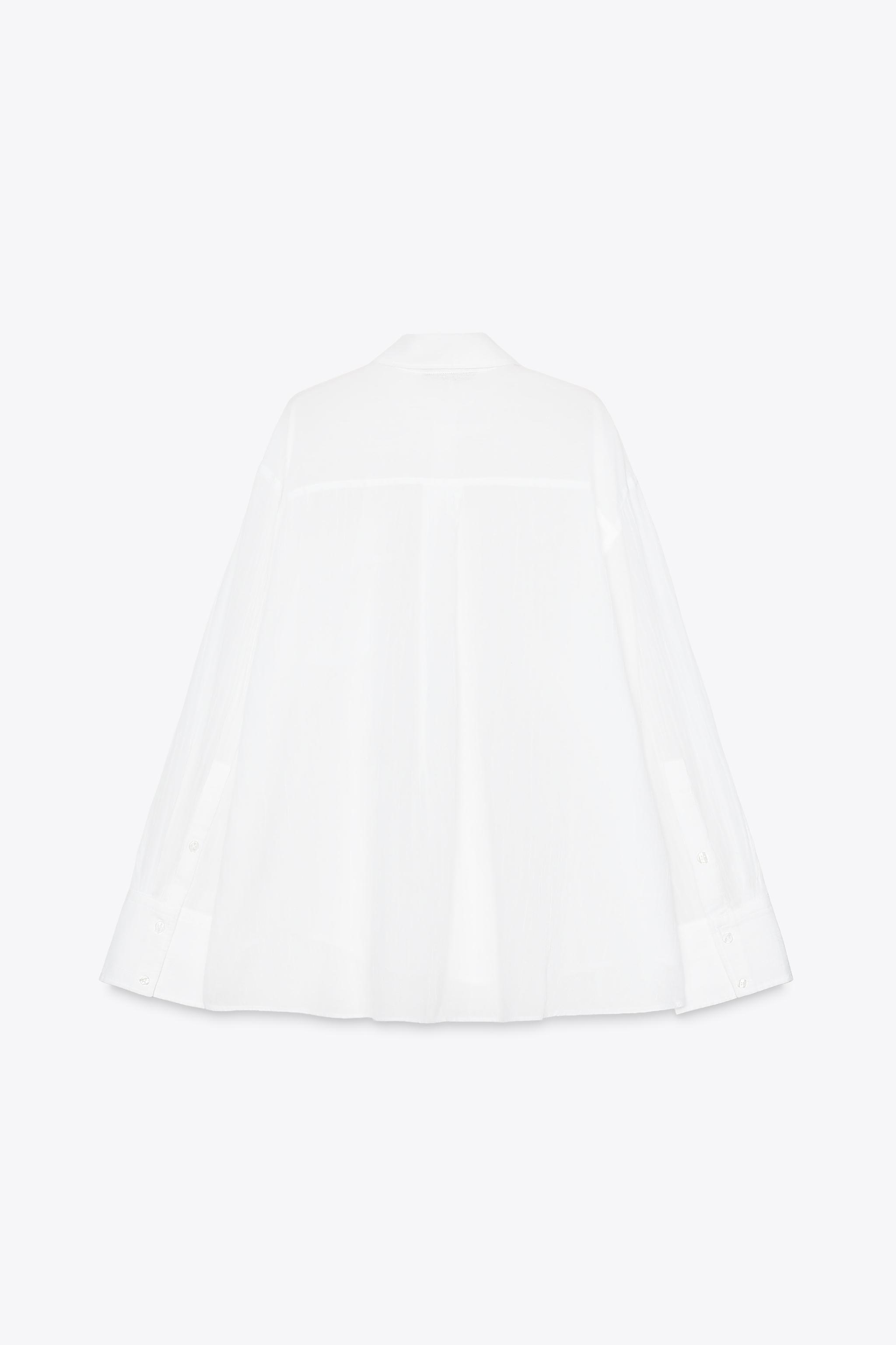 OVERSIZED GAUZE SHIRT