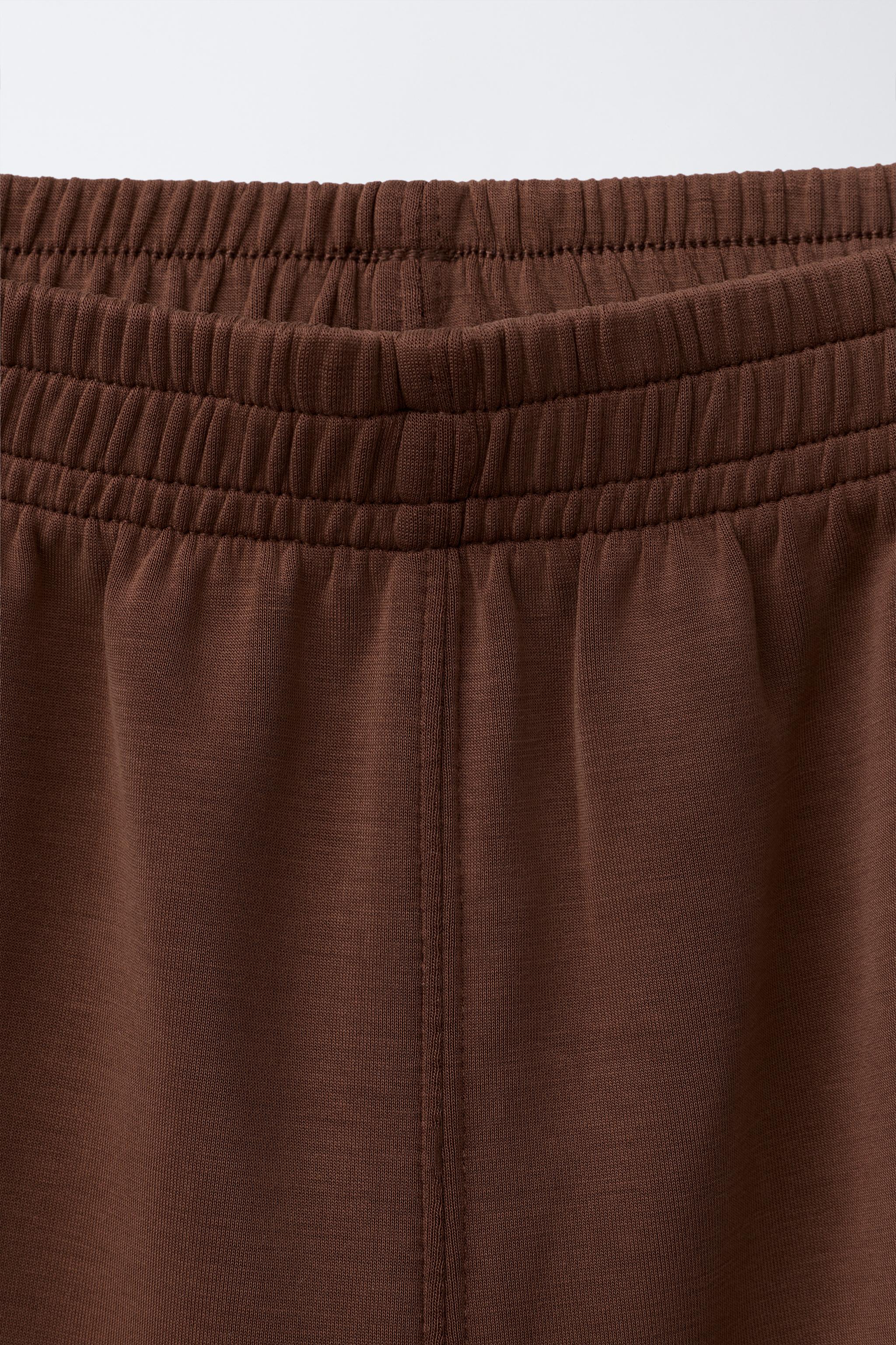 MODAL PANTS WITH CONTRASTING PIPING