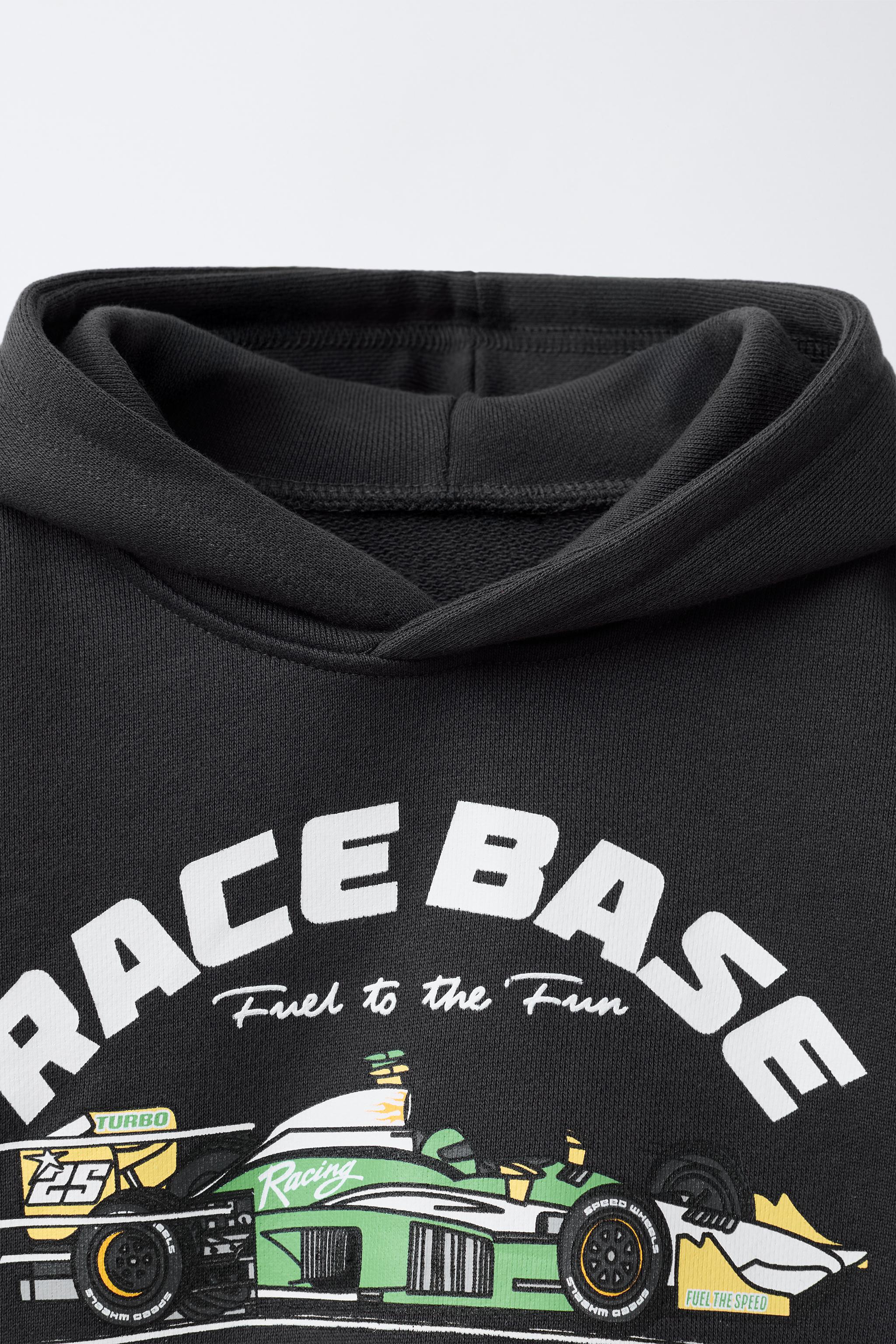 CAR PRINT SWEATSHIRT