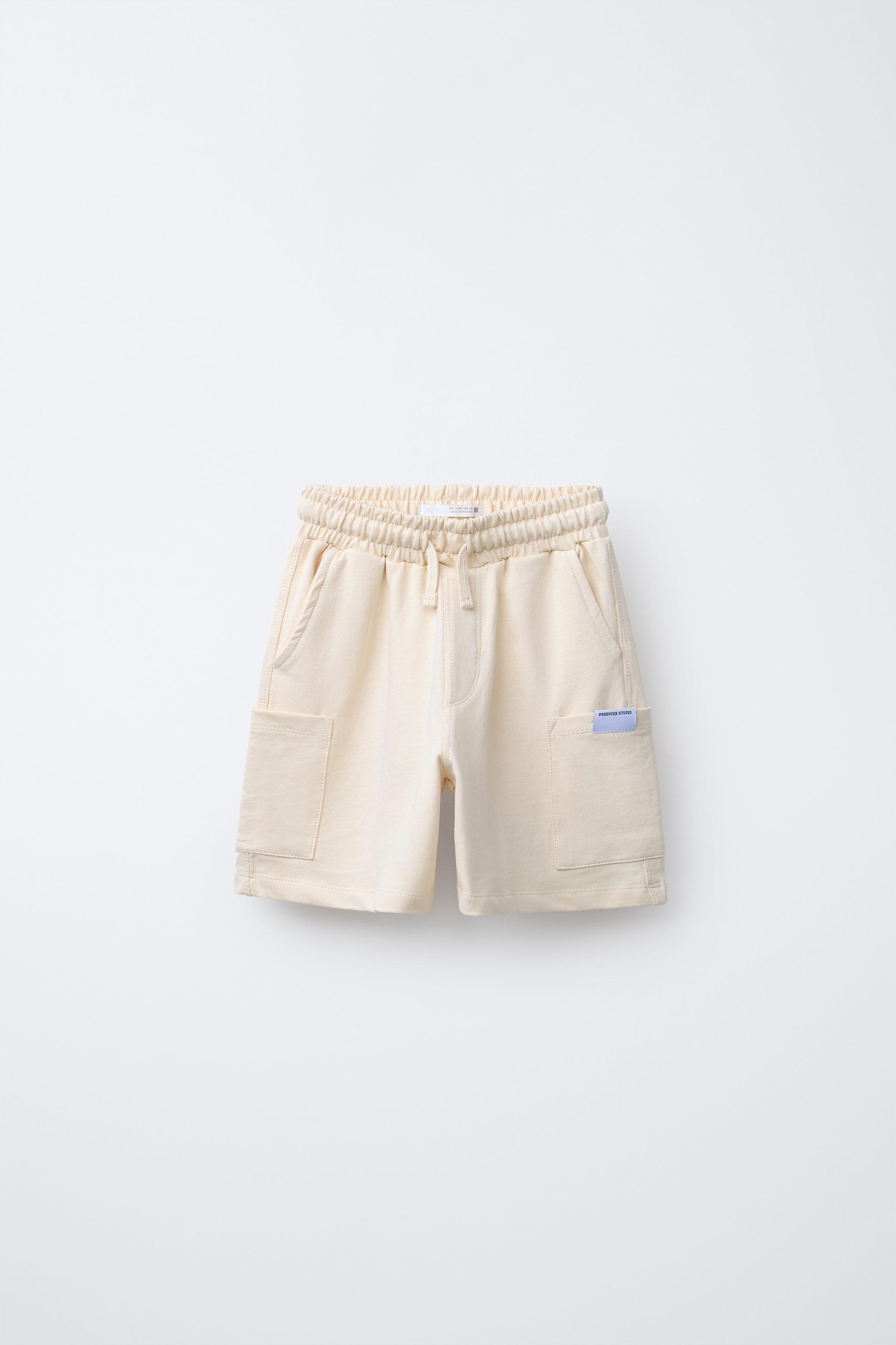 PLUSH CARGO SHORTS