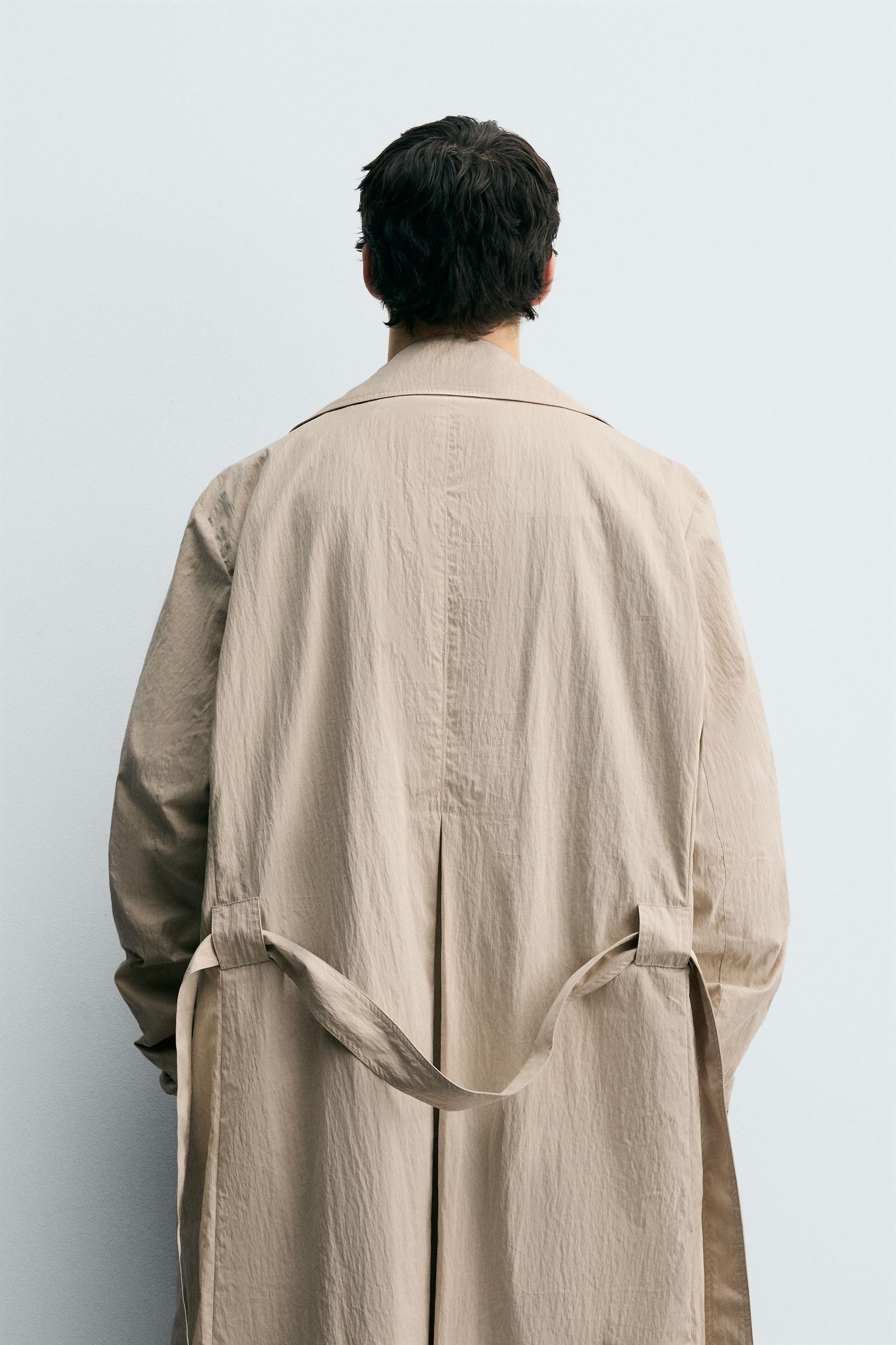 OVERSIZED FIT TRENCH COAT