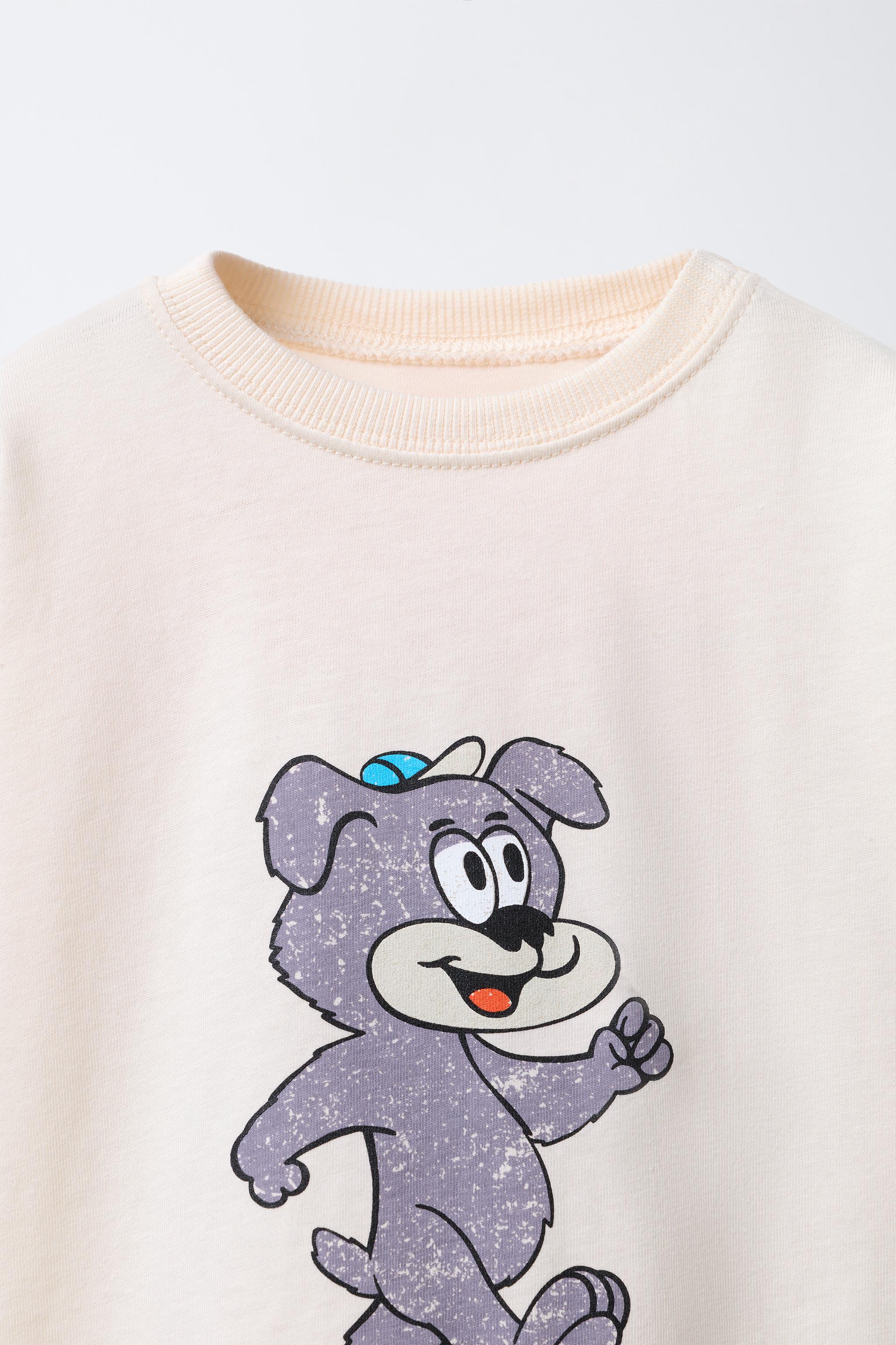 BEAR PRINT T-SHIRT