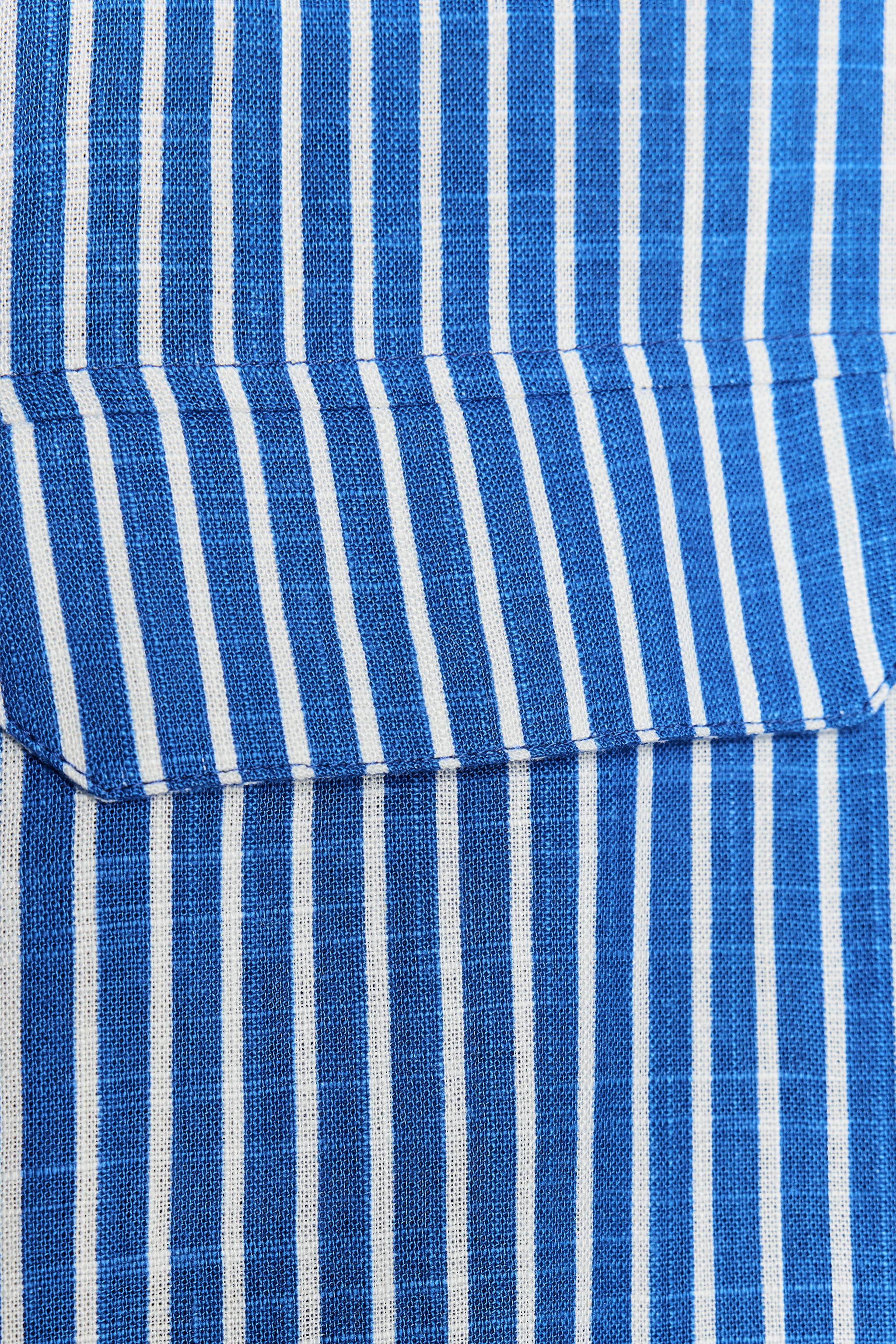 STRIPED LINEN SHIRT