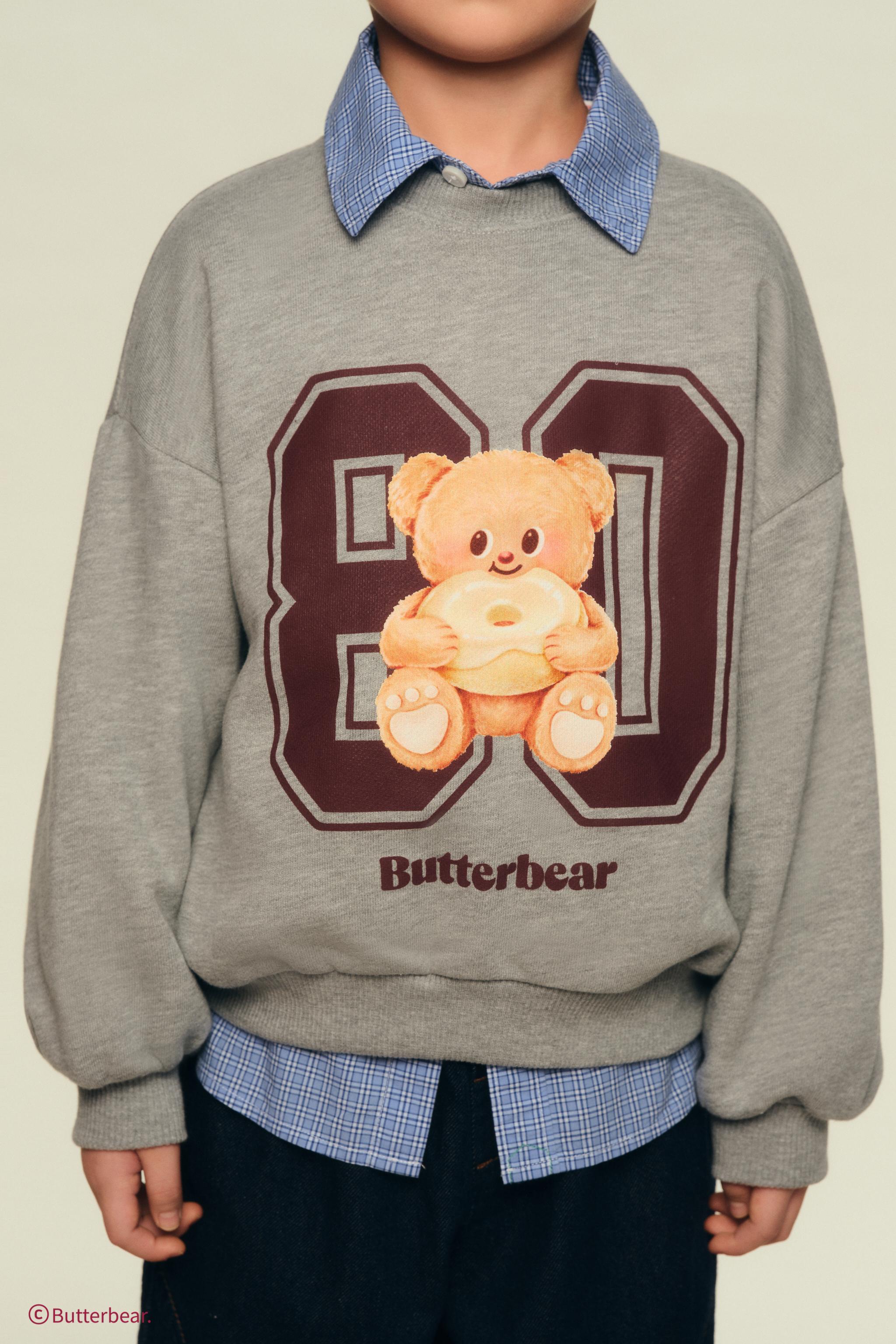 BUTTERBEAR © PRINT SWEATSHIRT