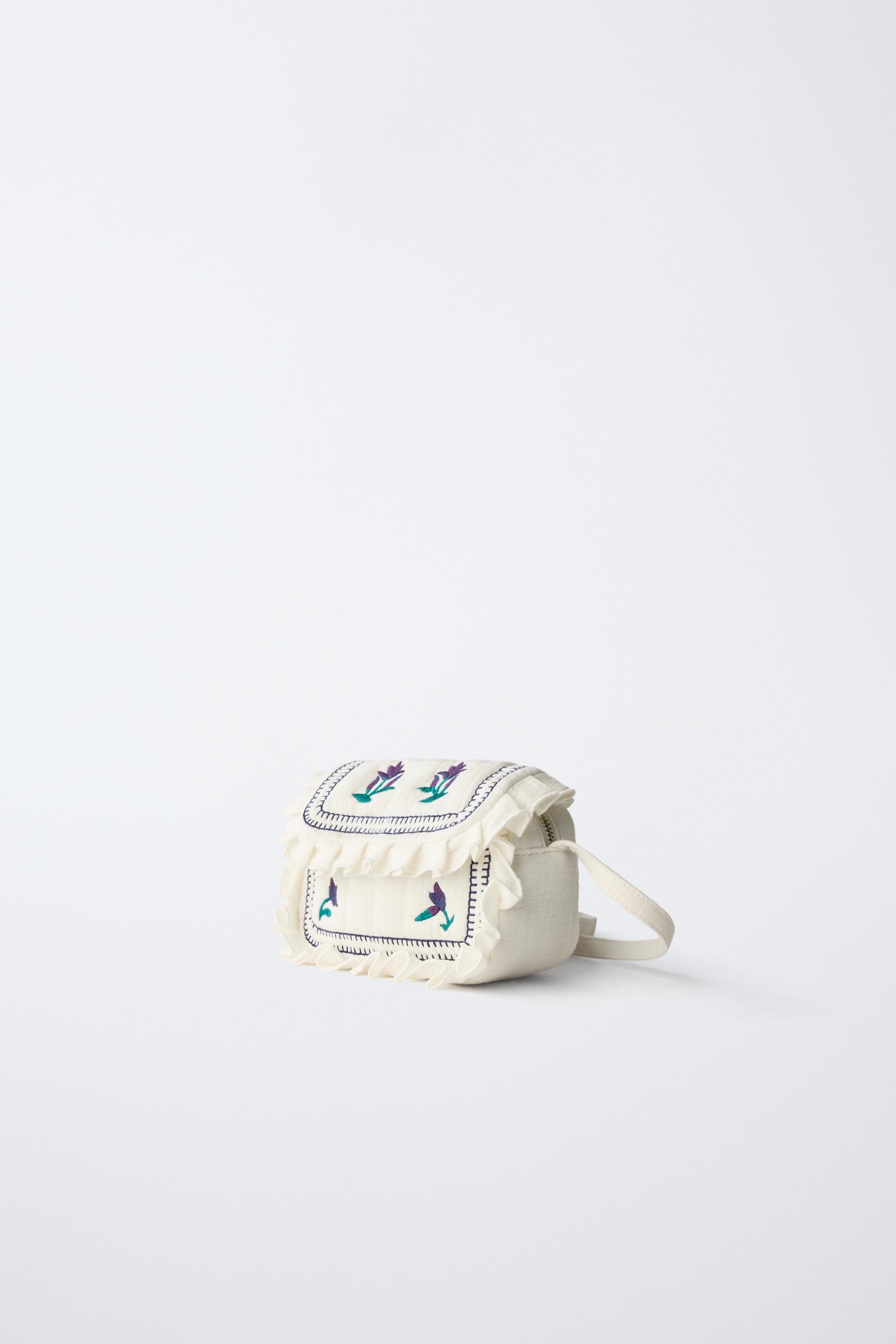 EMBROIDERED CROSSBODY BAG