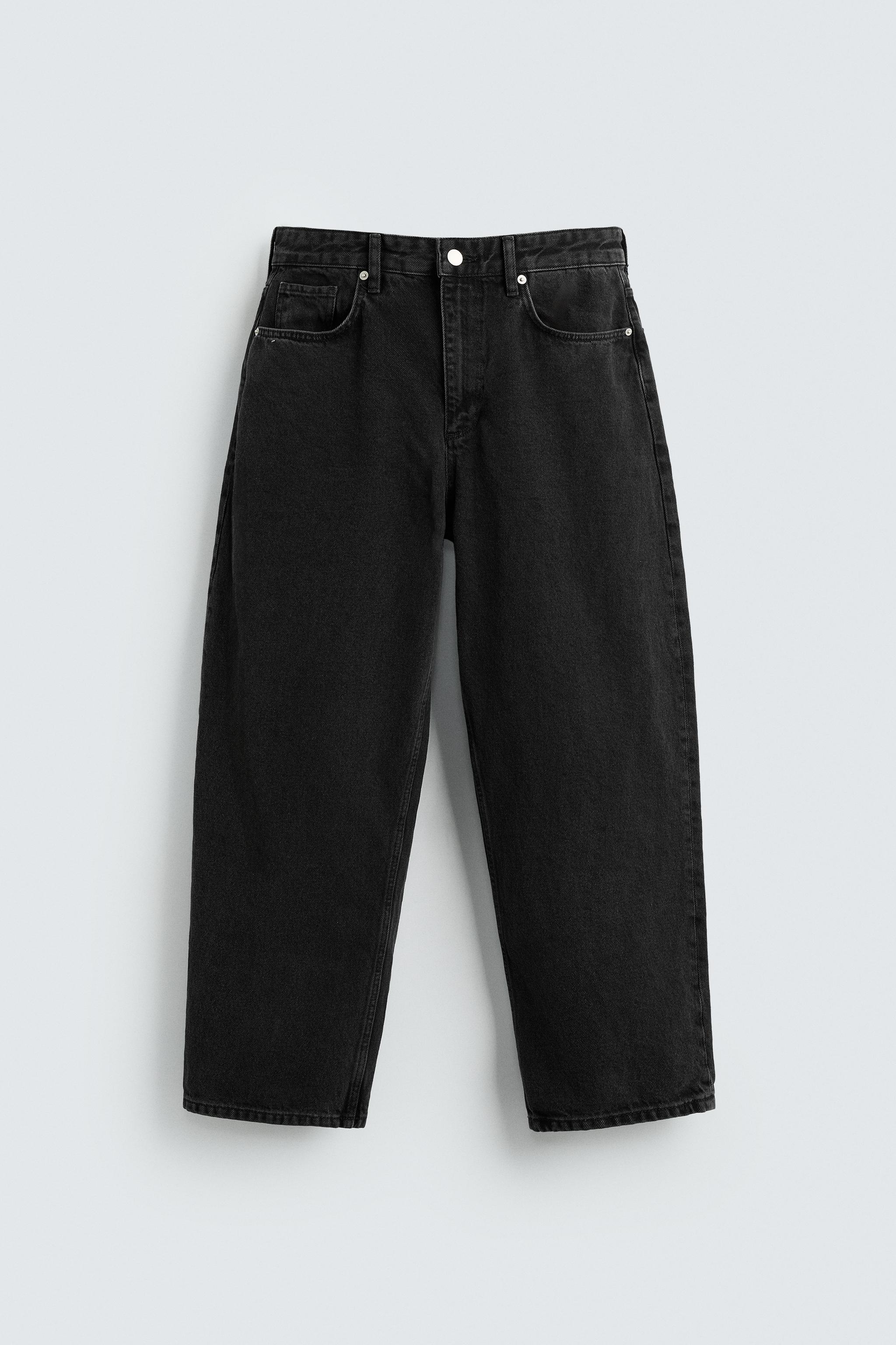 TAPERED WIDE FIT JEANS