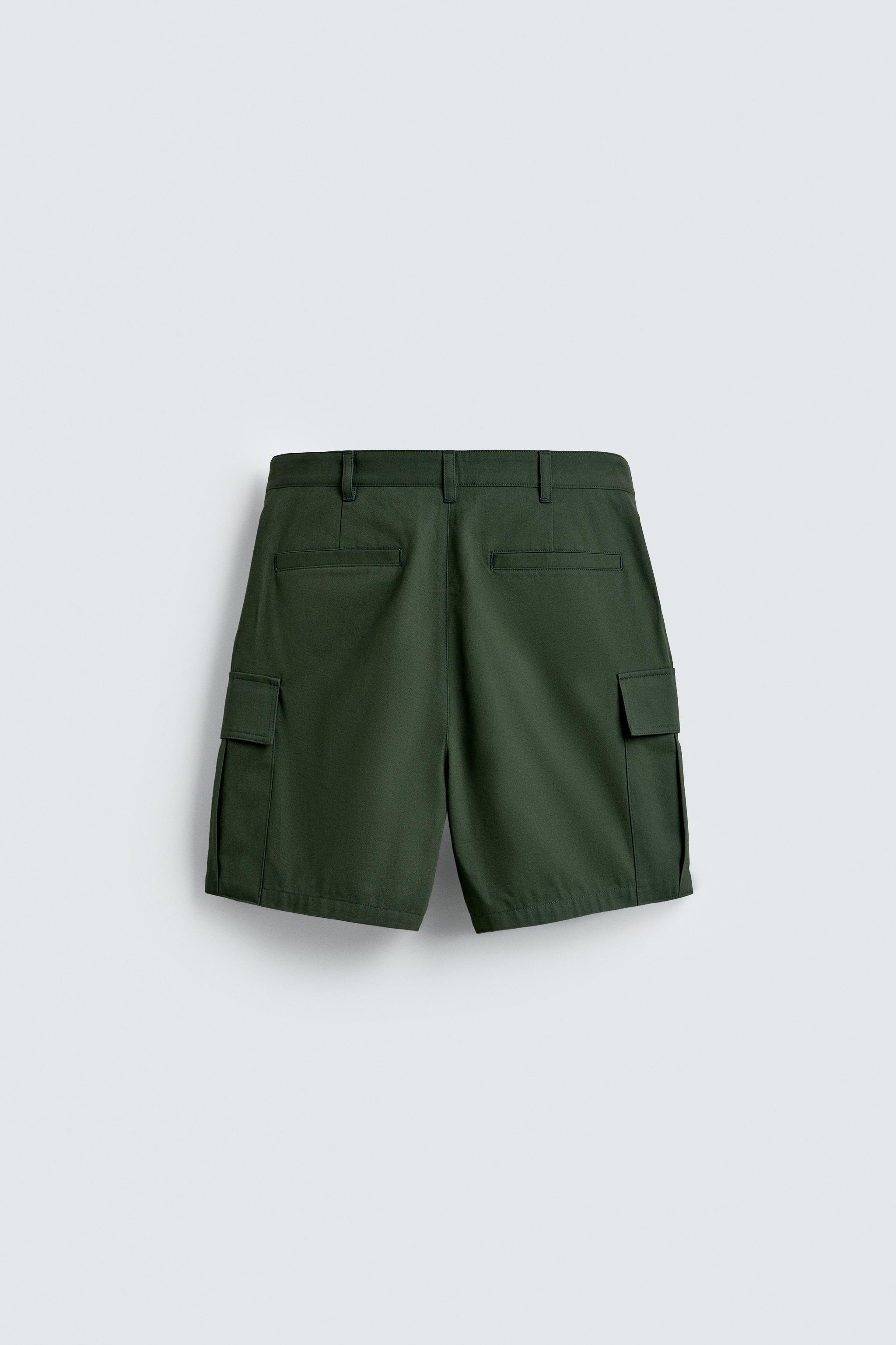 REGULAR FIT CARGO SHORTS