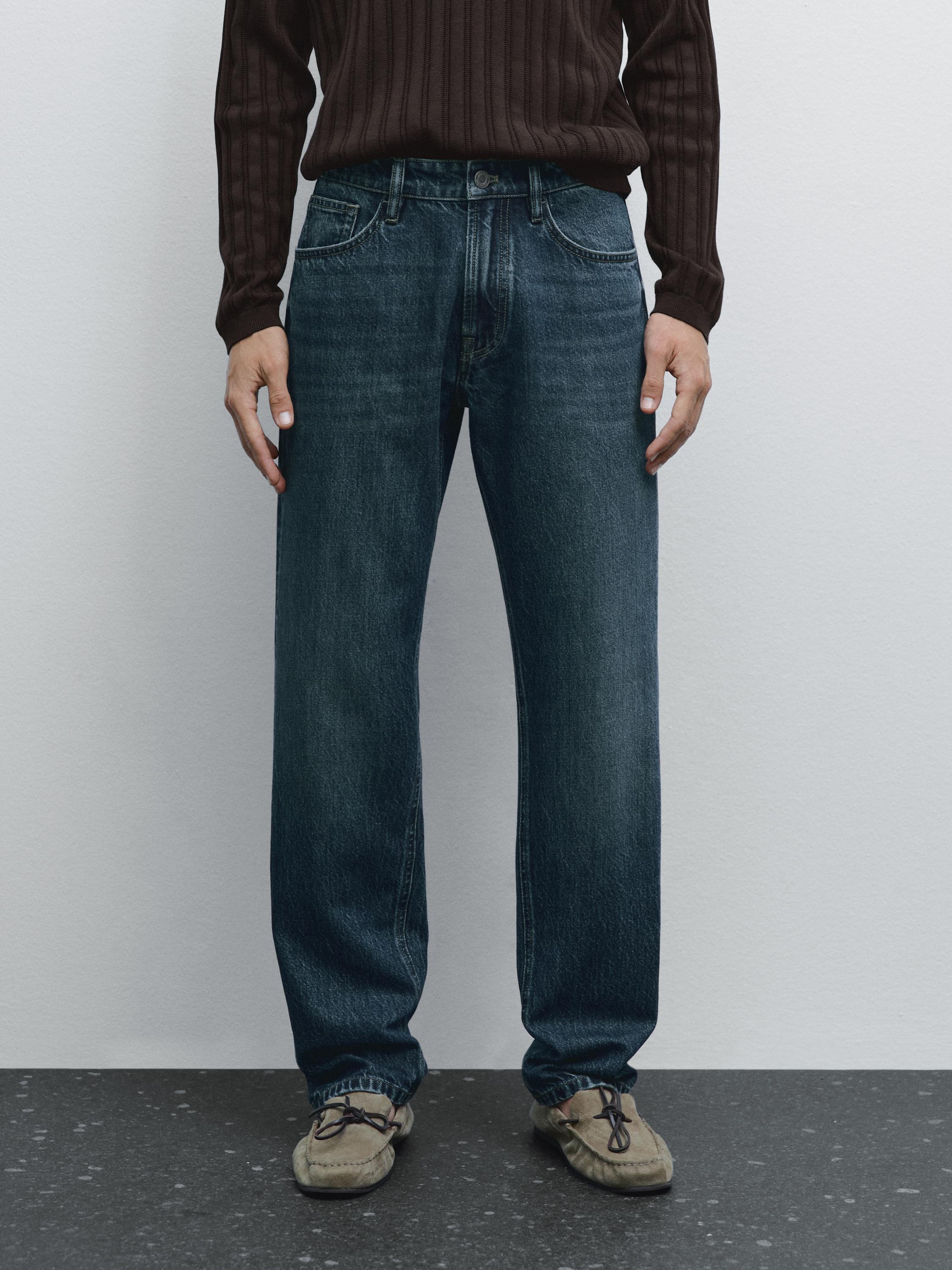 Tapered fit jeans