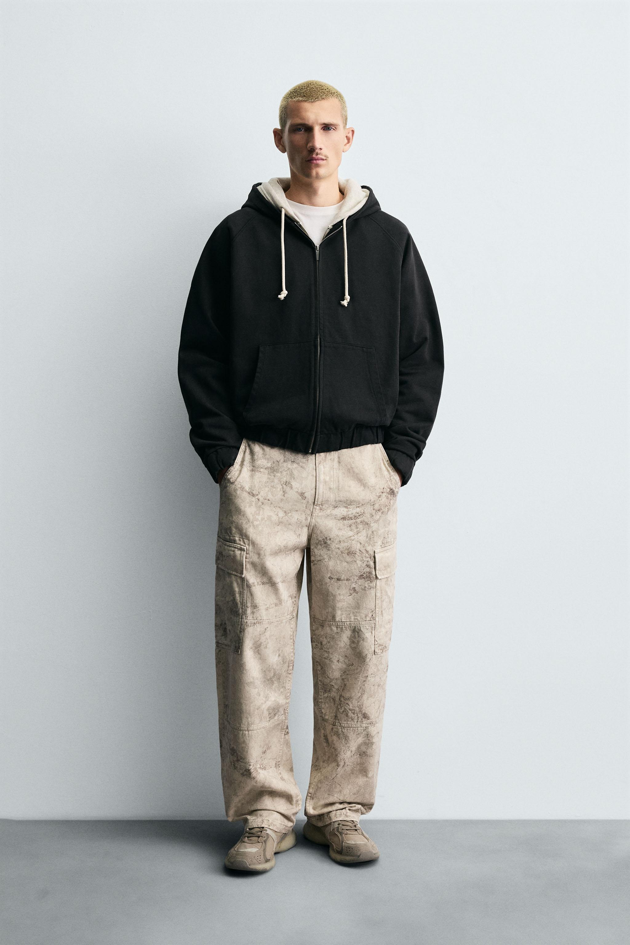 STRAIGHT FIT CARGO PANTS