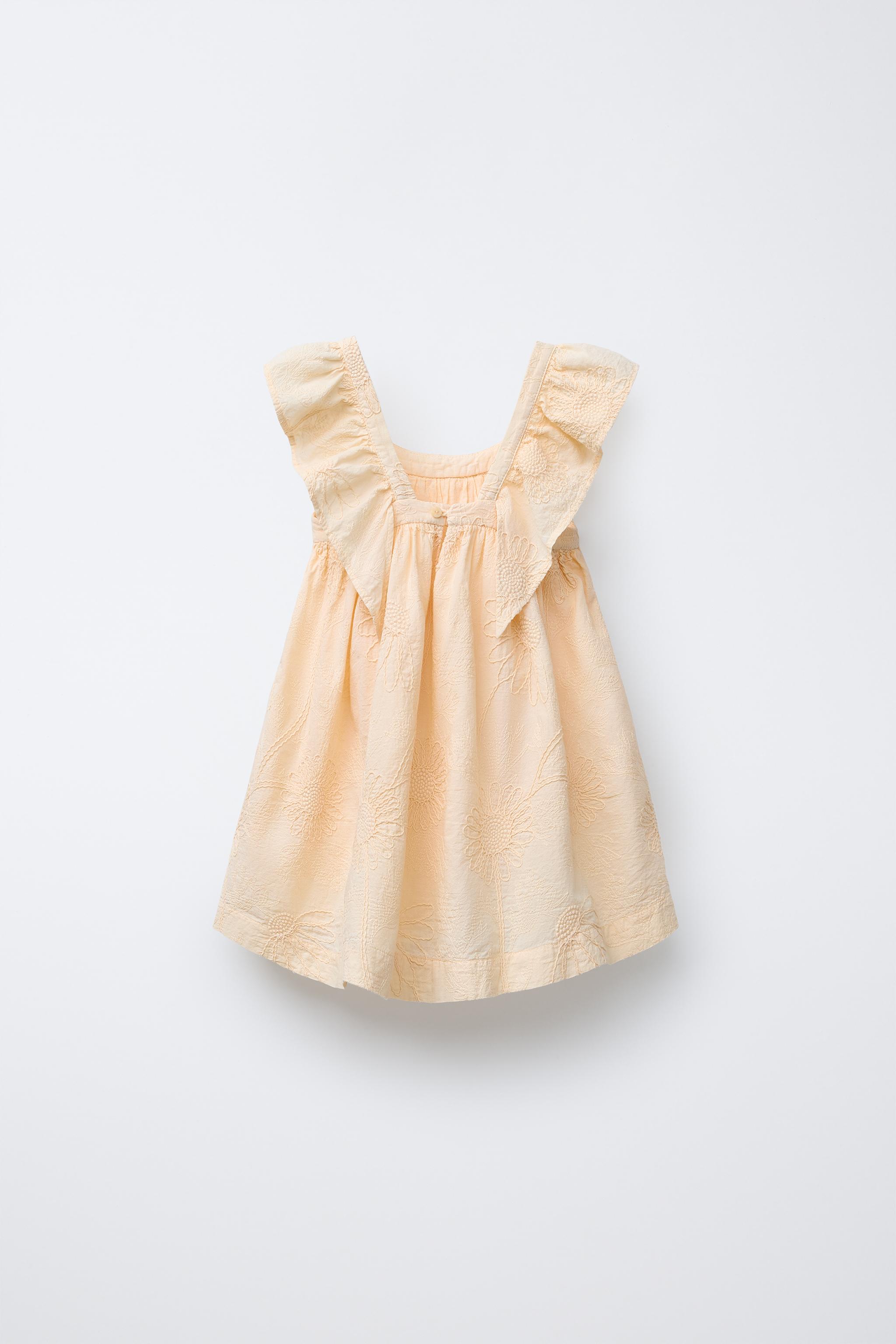 FLORAL EMBROIDERED DRESS