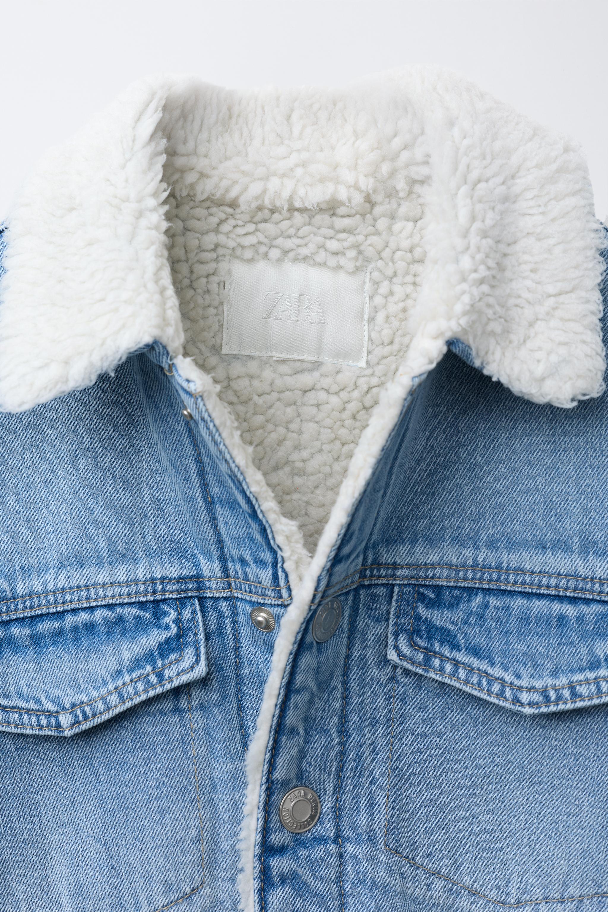 DENIM SHERPA OVERSHIRT