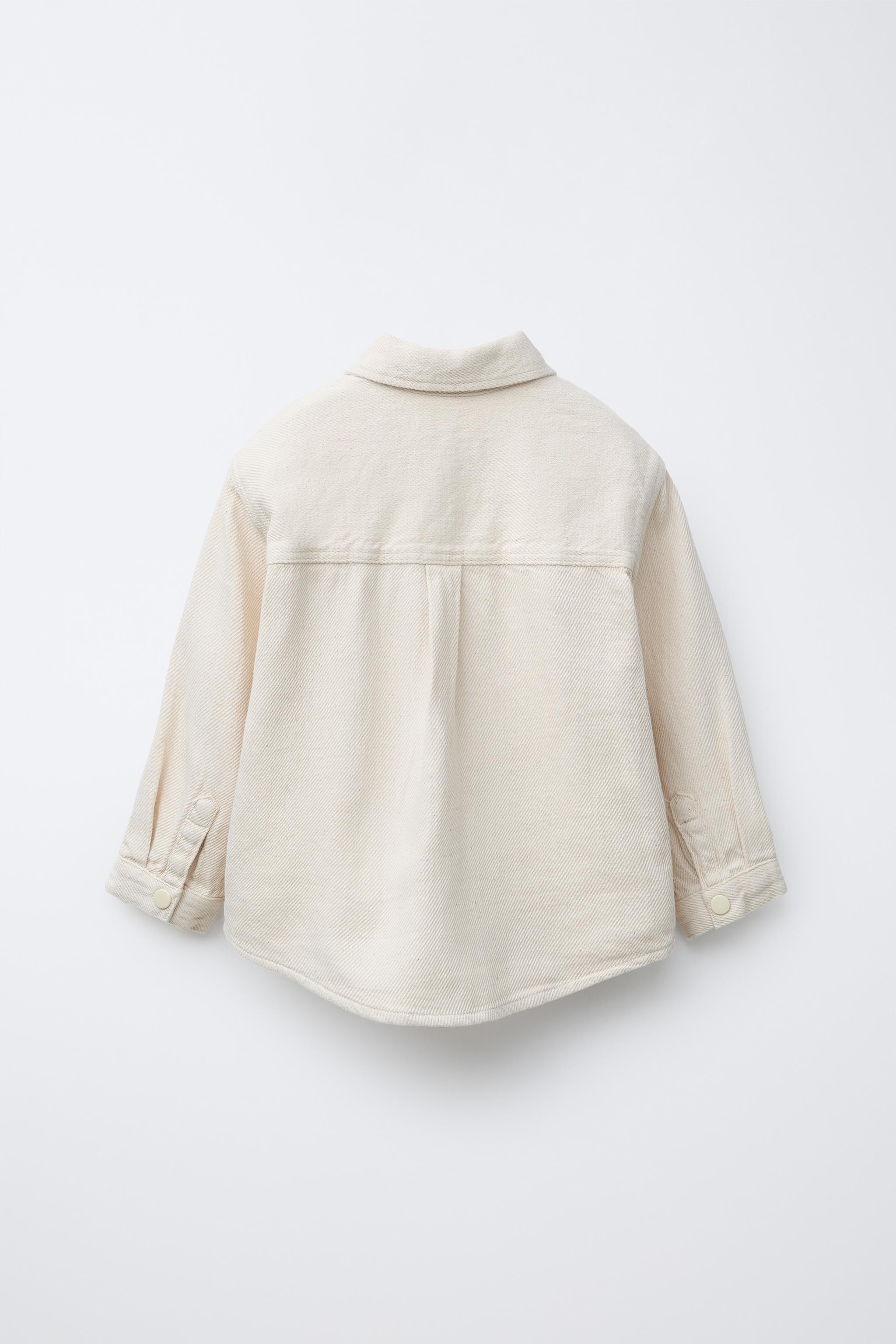 FLOWY SNAP BUTTON OVERSHIRT