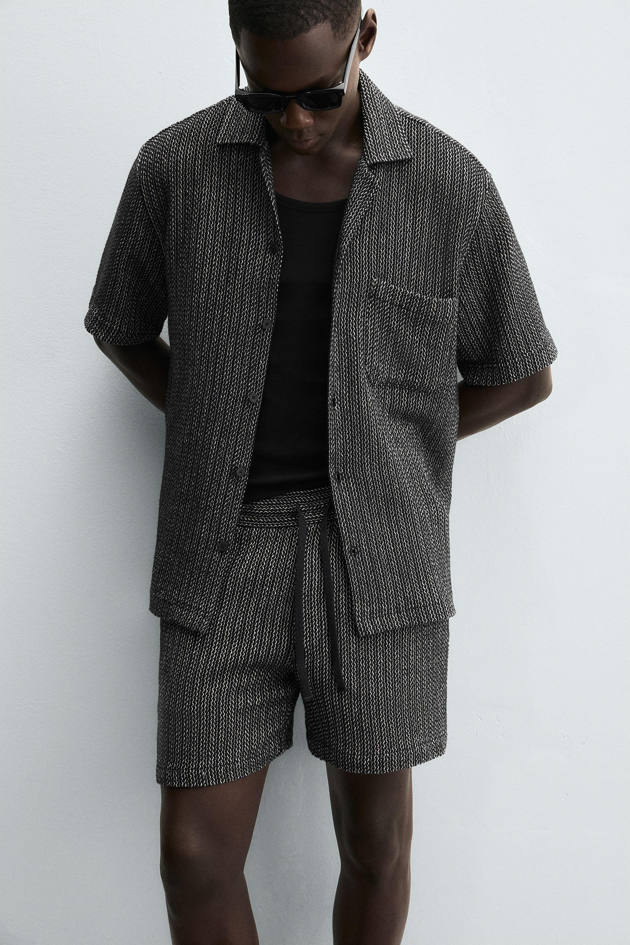 JACQUARD TEXTURED SHIRT