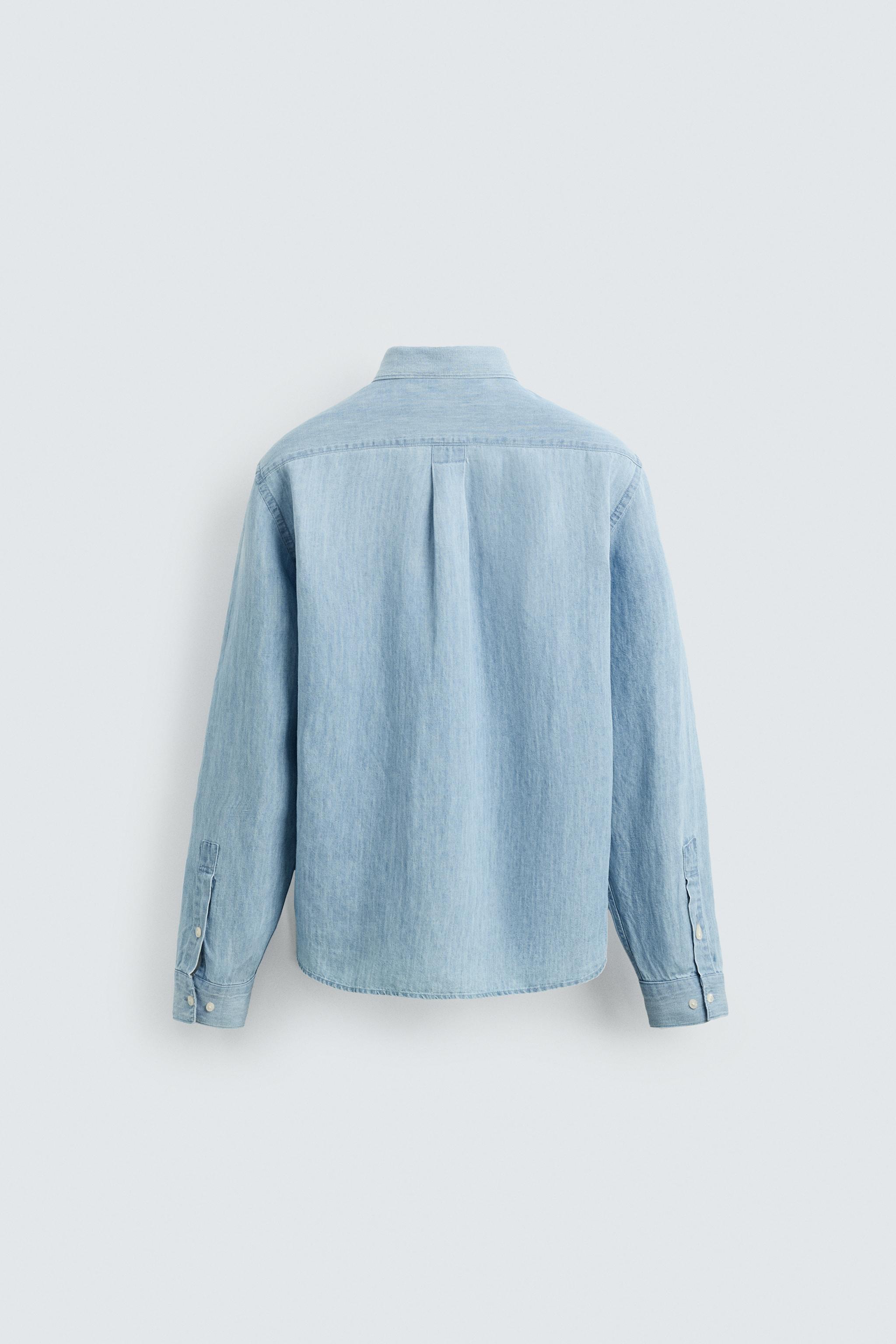 REGULAR FIT DENIM SHIRT