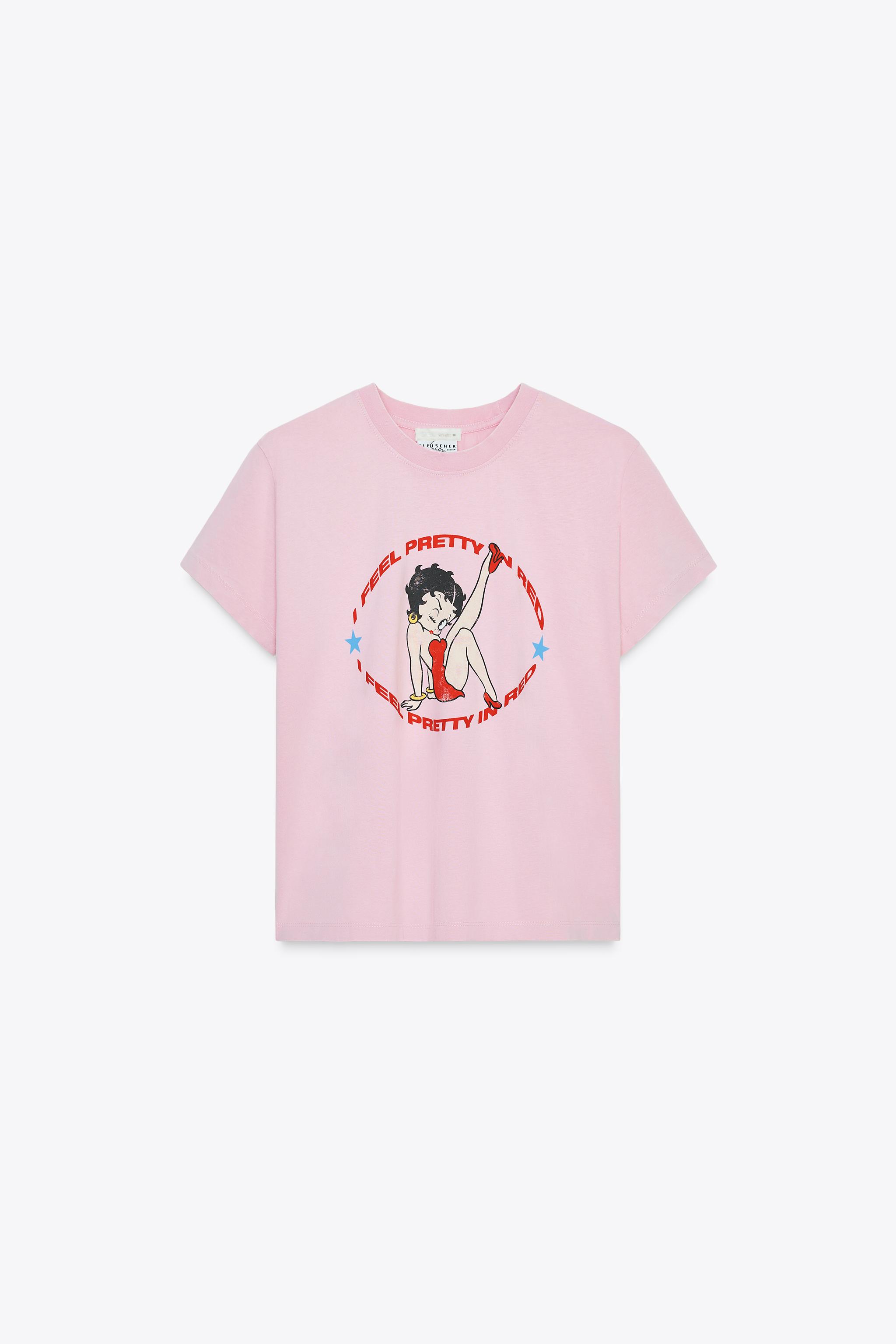 BETTY BOOP® WASHED EFFECT T-SHIRT