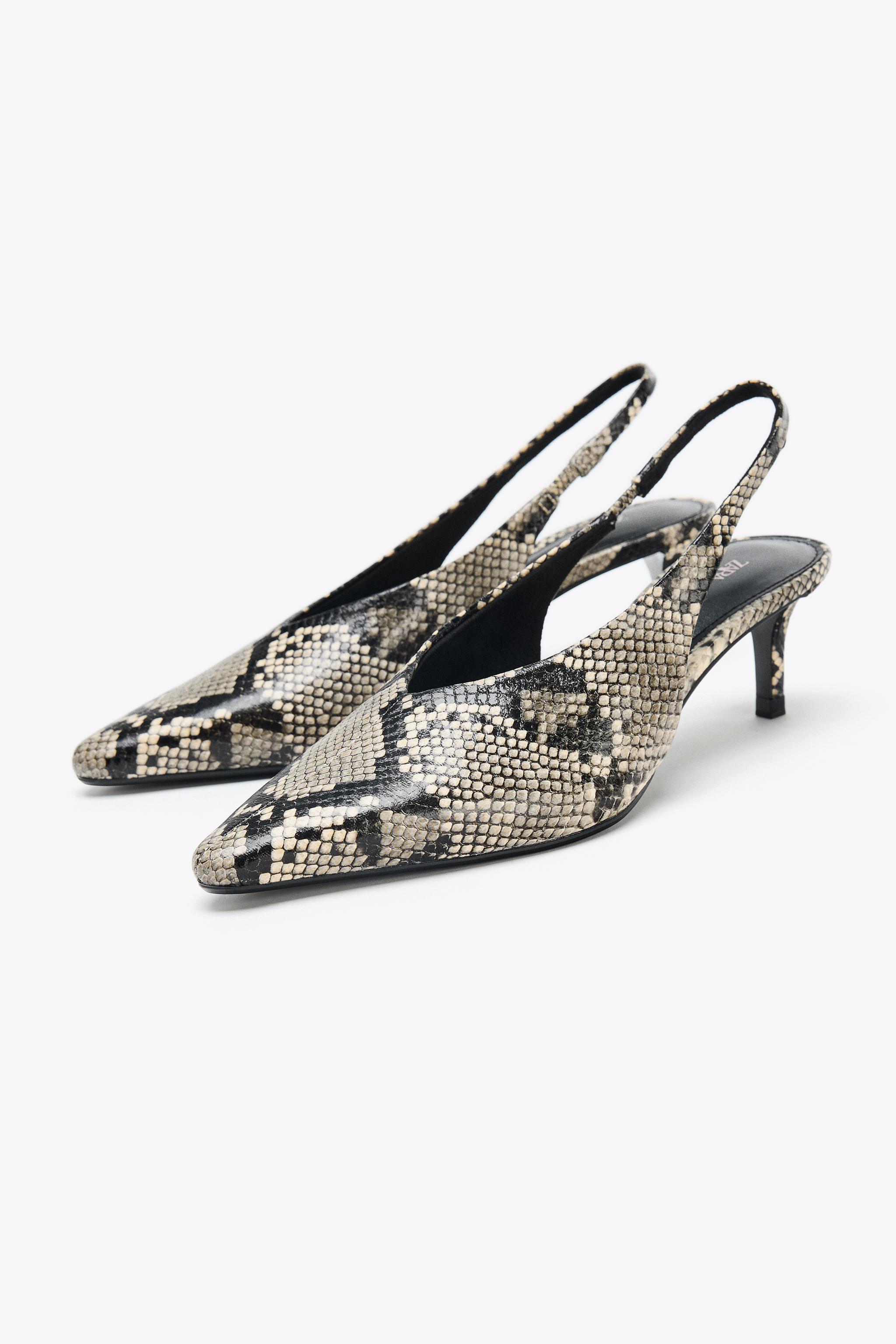 ANIMAL PRINT SLINGBACKS