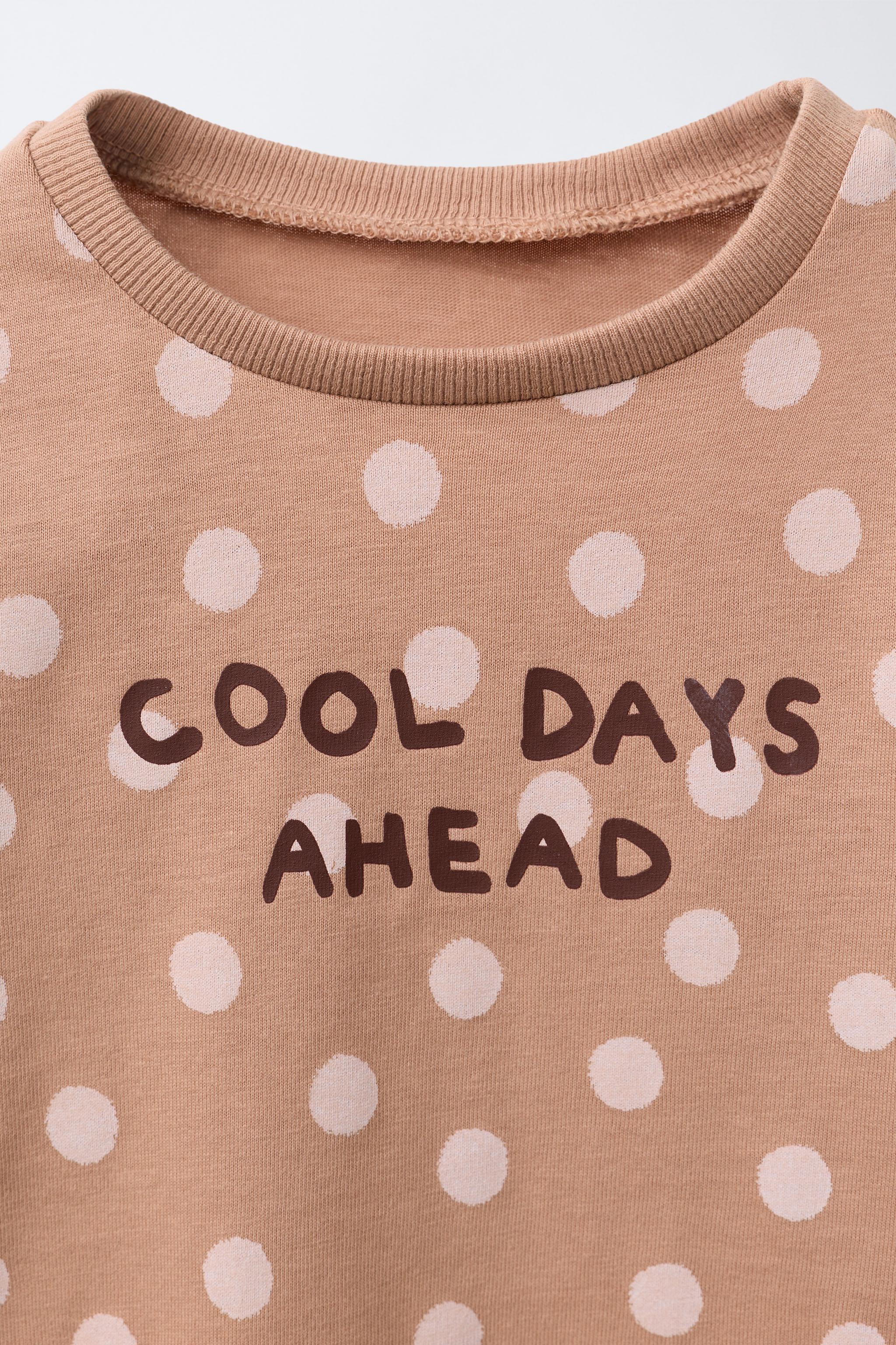 PRINTED T-SHIRT WITH TEXT