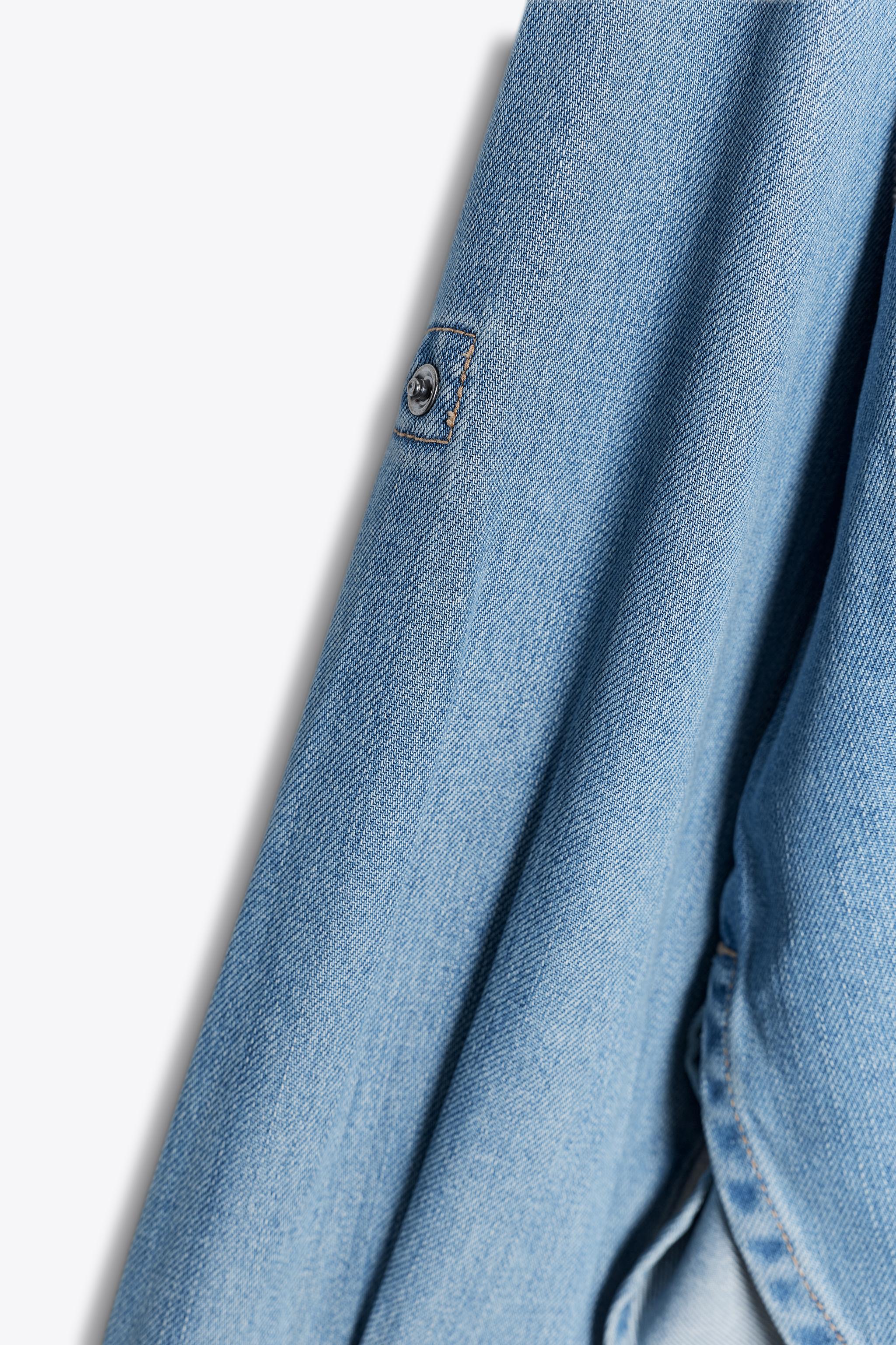 OVERSIZED DENIM SHIRT