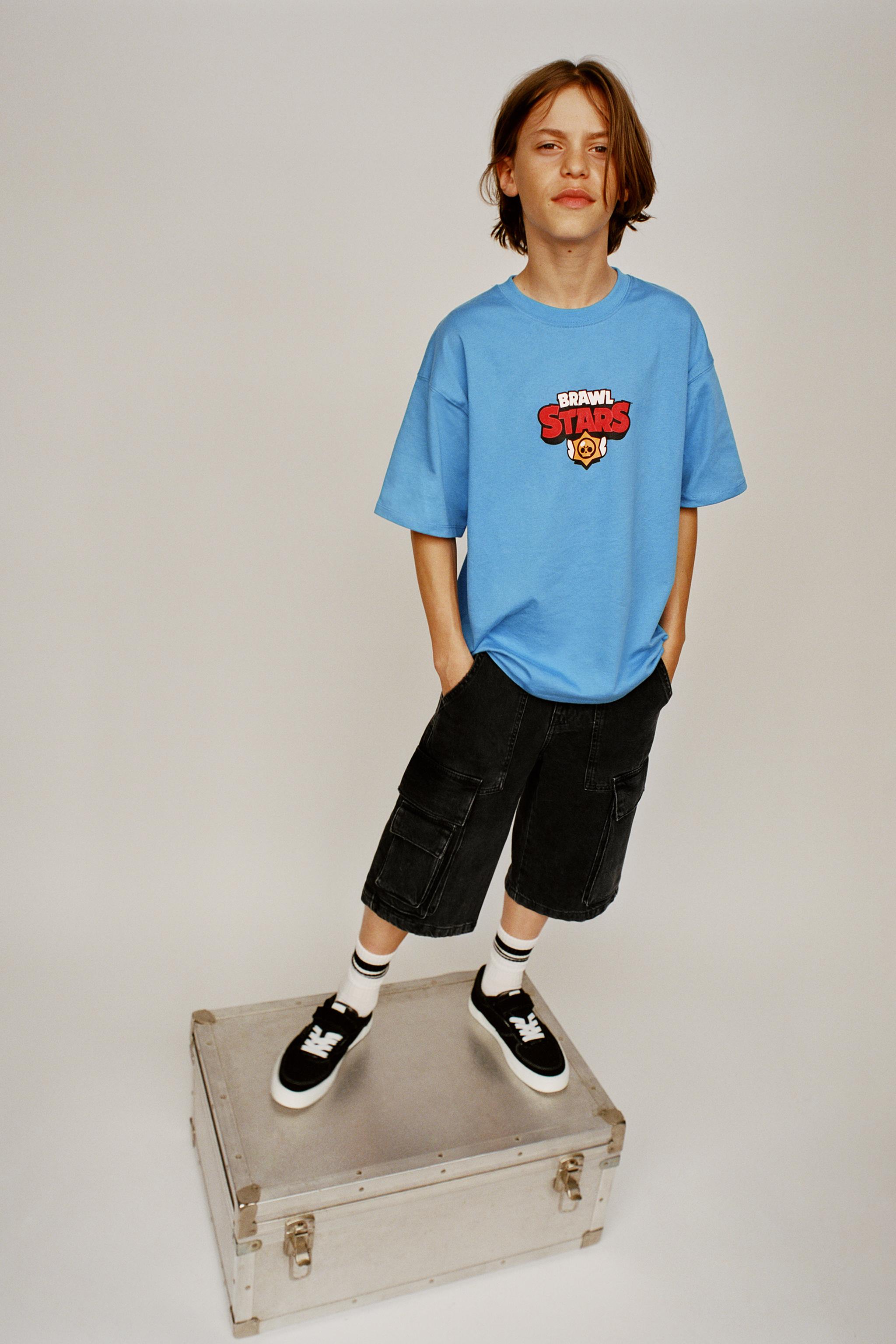 BRAWL STARS © SUPERCELL OY RAISED T-SHIRT