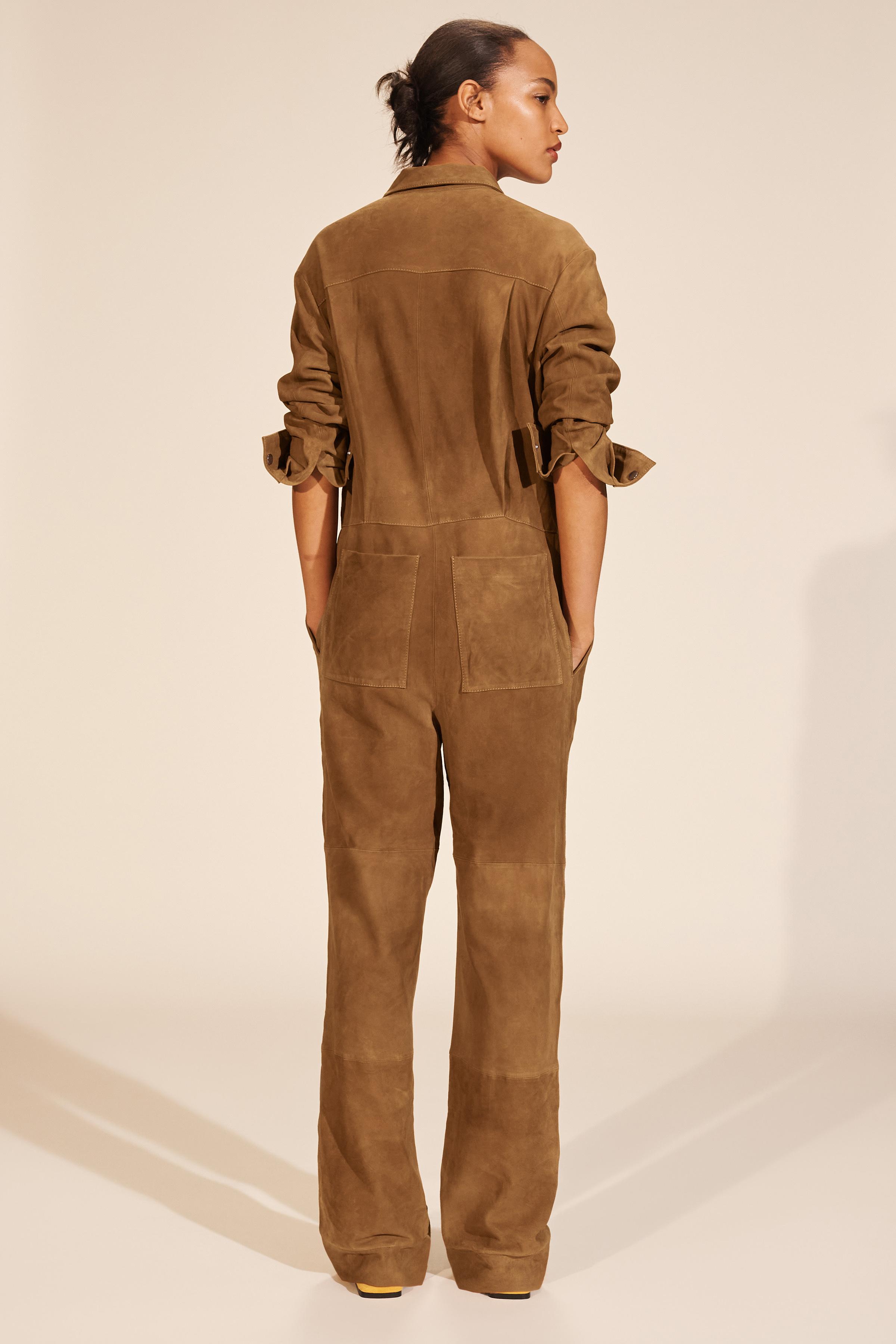 LIMITED EDITION SUEDE JUMPSUIT