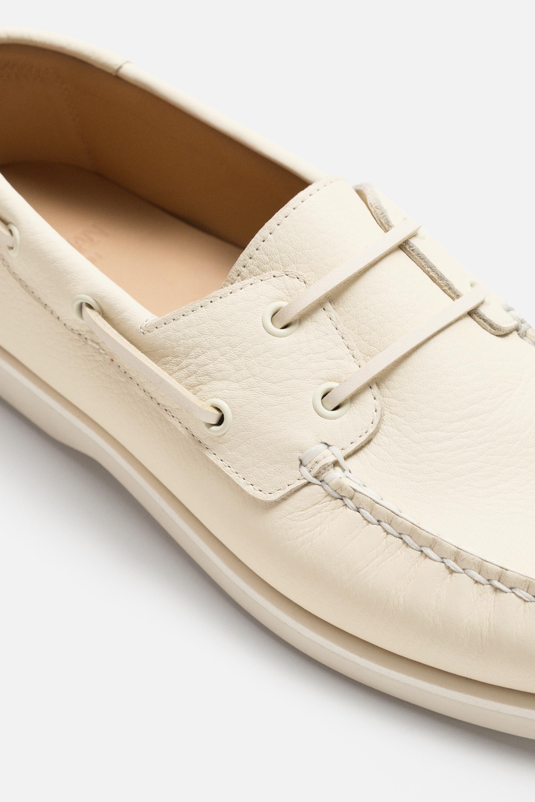 LIMITED EDITION LEATHER BOAT SHOES