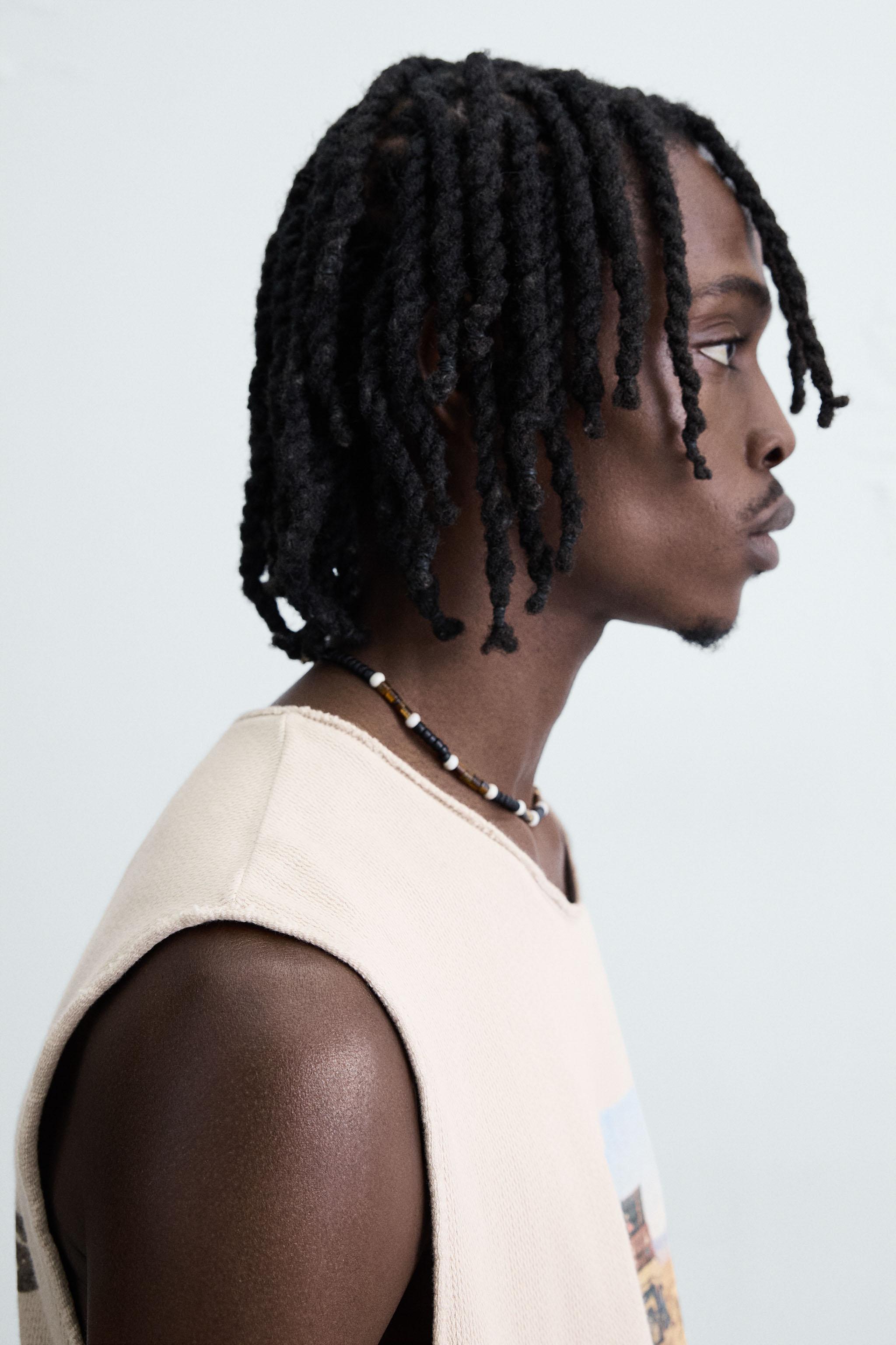 PRINTED KNIT TANK TOP