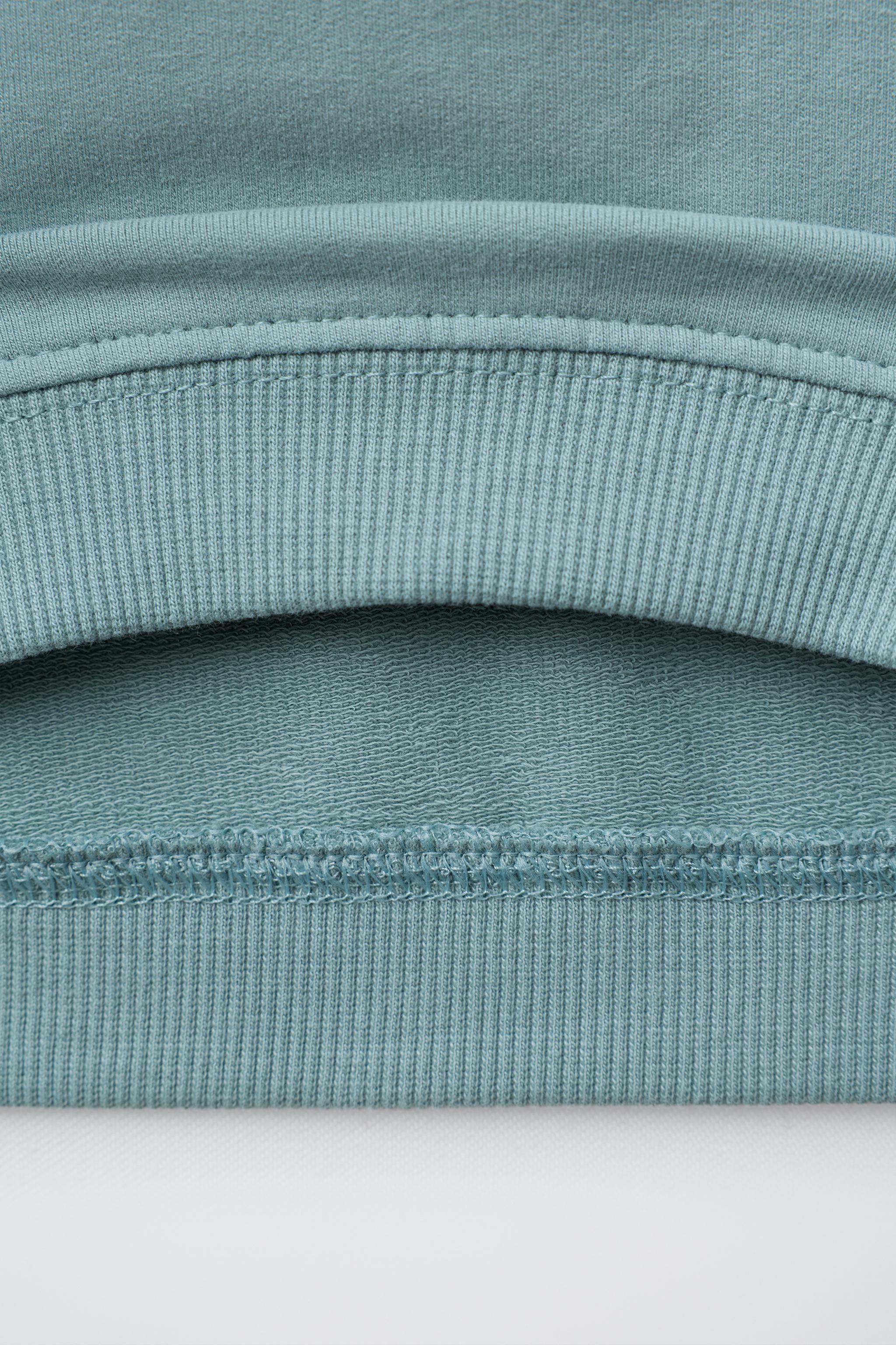 EMBROIDERED LOOPBACK SWEATSHIRT AND JOGGER SET