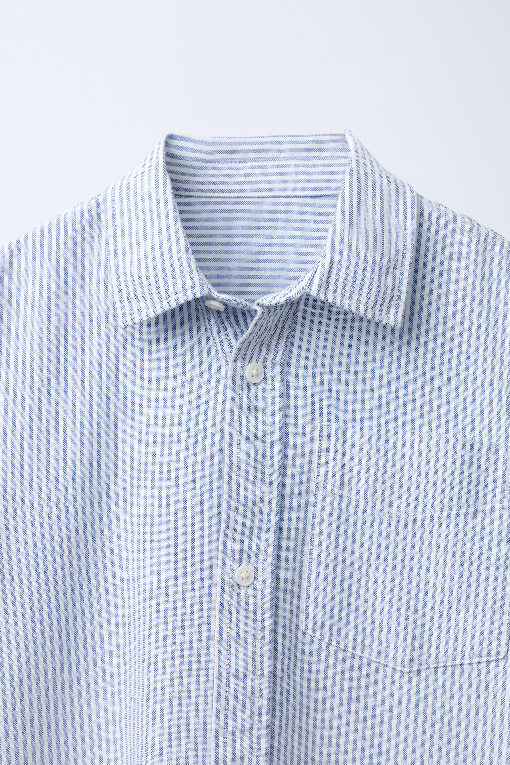 STRIPED OXFORD SHIRT